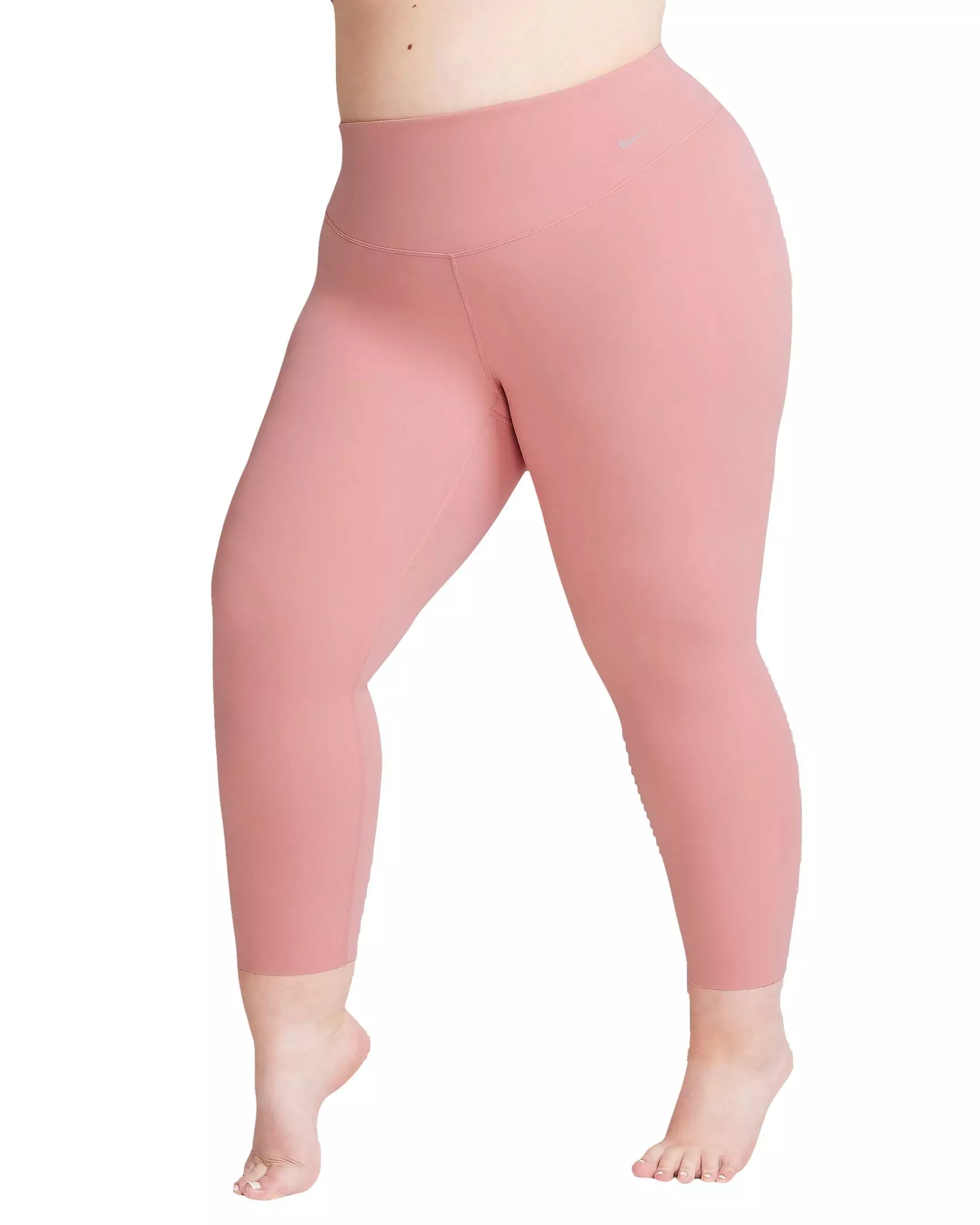 Nike Women's Zenvy Low Support High-Waisted 7/8 Leggings - PINK