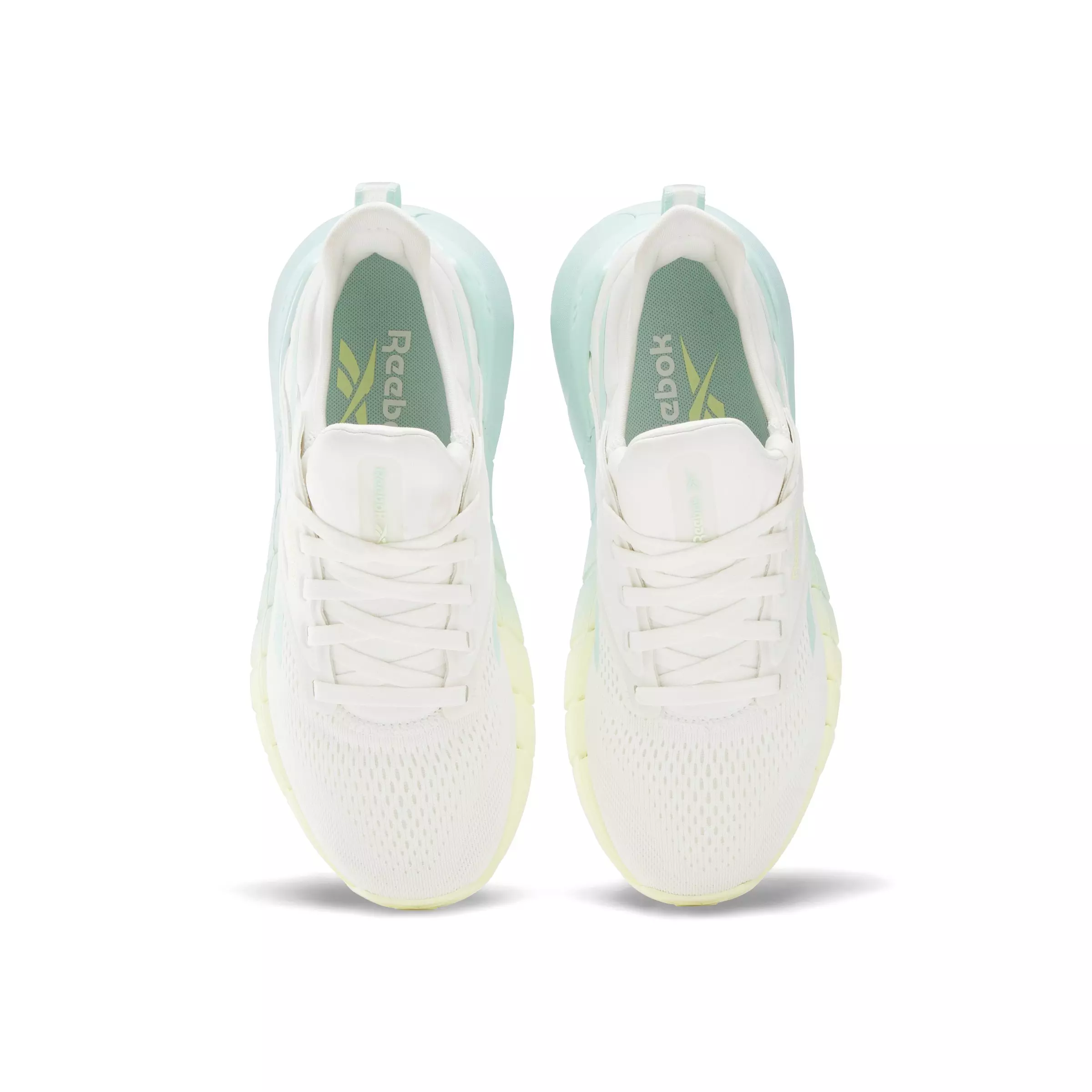 Reebok Nano Gym "Chalk/Yellow Haze/Glitch Aqua" Women's Training Shoe - CHALK/YELLOW/AQUA