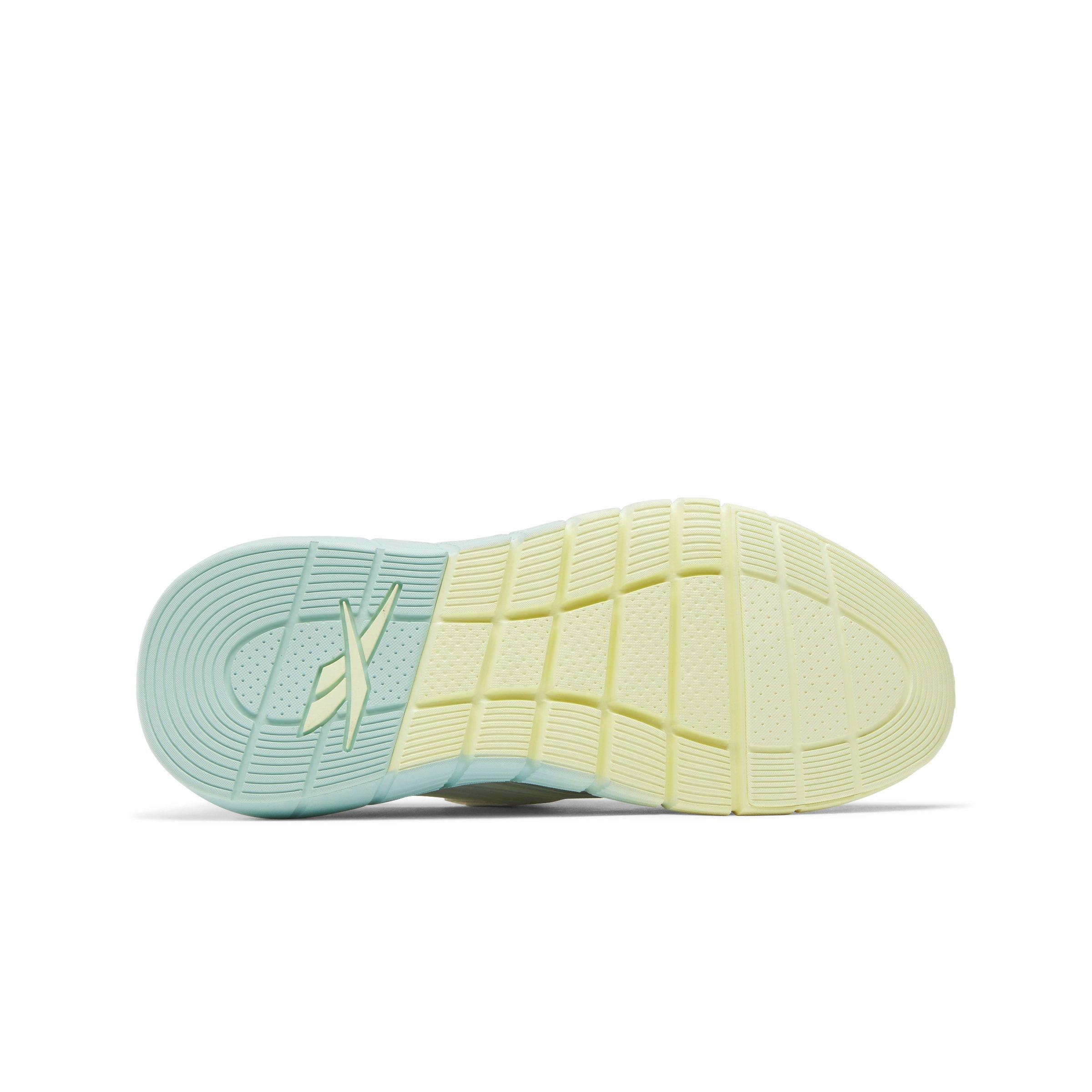 Reebok Nano Gym "Chalk/Yellow Haze/Glitch Aqua" Women's Training Shoe - CHALK/YELLOW/AQUA Thumbnail View 5