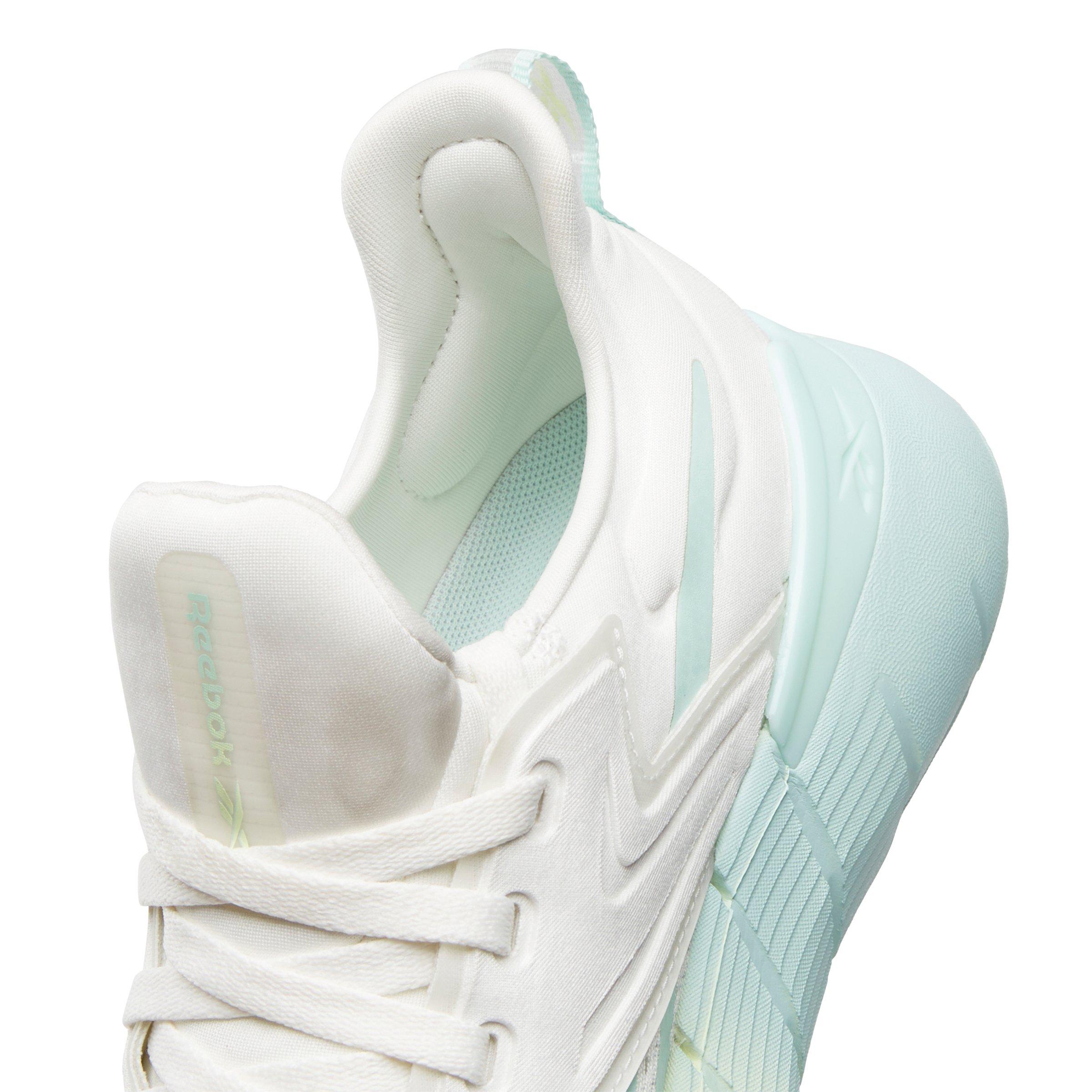Reebok Nano Gym "Chalk/Yellow Haze/Glitch Aqua" Women's Training Shoe - CHALK/YELLOW/AQUA Thumbnail View 6