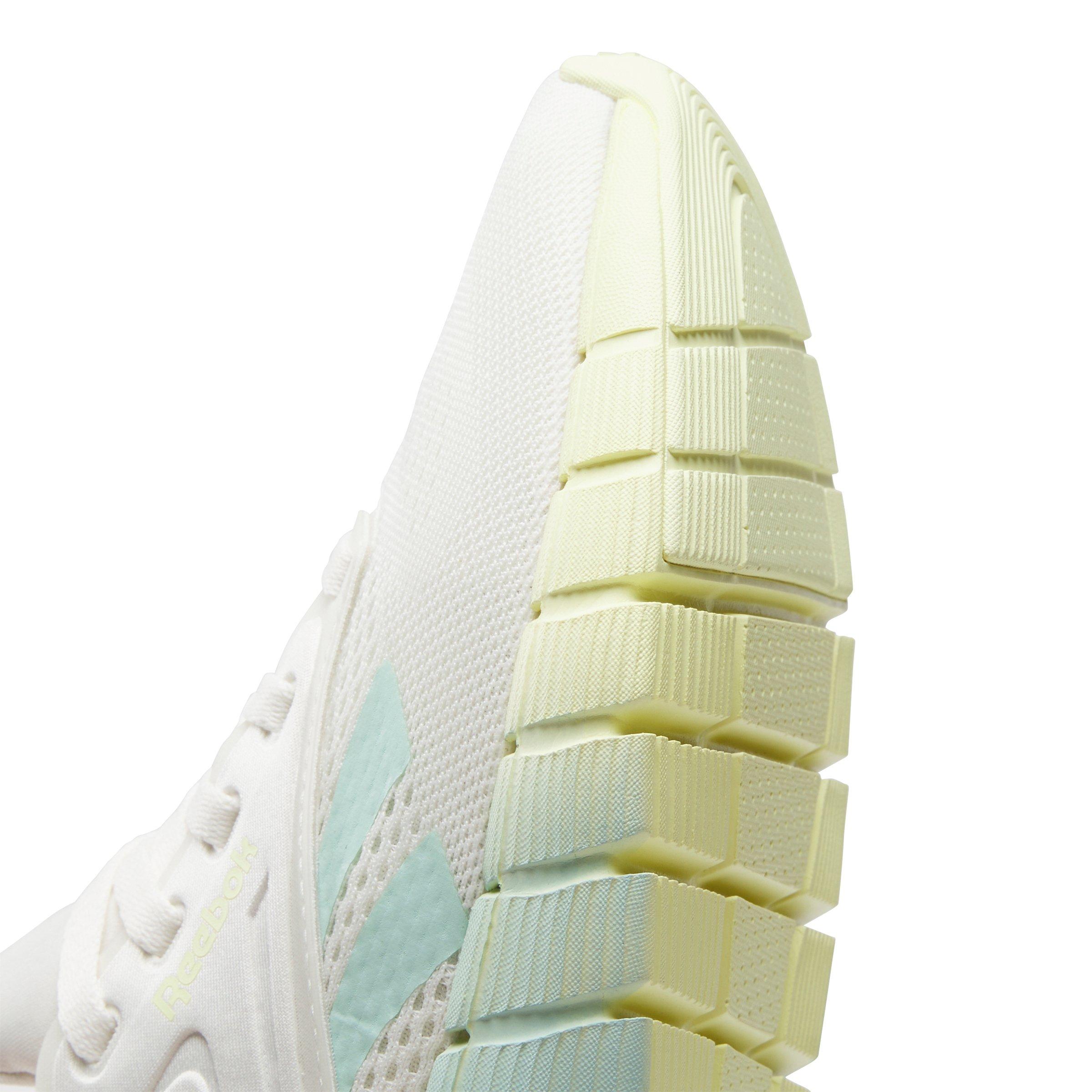 Reebok Nano Gym "Chalk/Yellow Haze/Glitch Aqua" Women's Training Shoe - CHALK/YELLOW/AQUA Thumbnail View 7