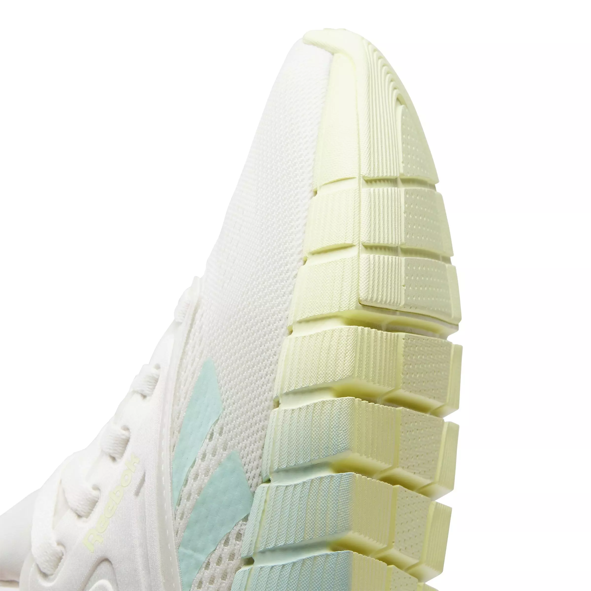 Reebok Nano Gym "Chalk/Yellow Haze/Glitch Aqua" Women's Training Shoe - CHALK/YELLOW/AQUA
