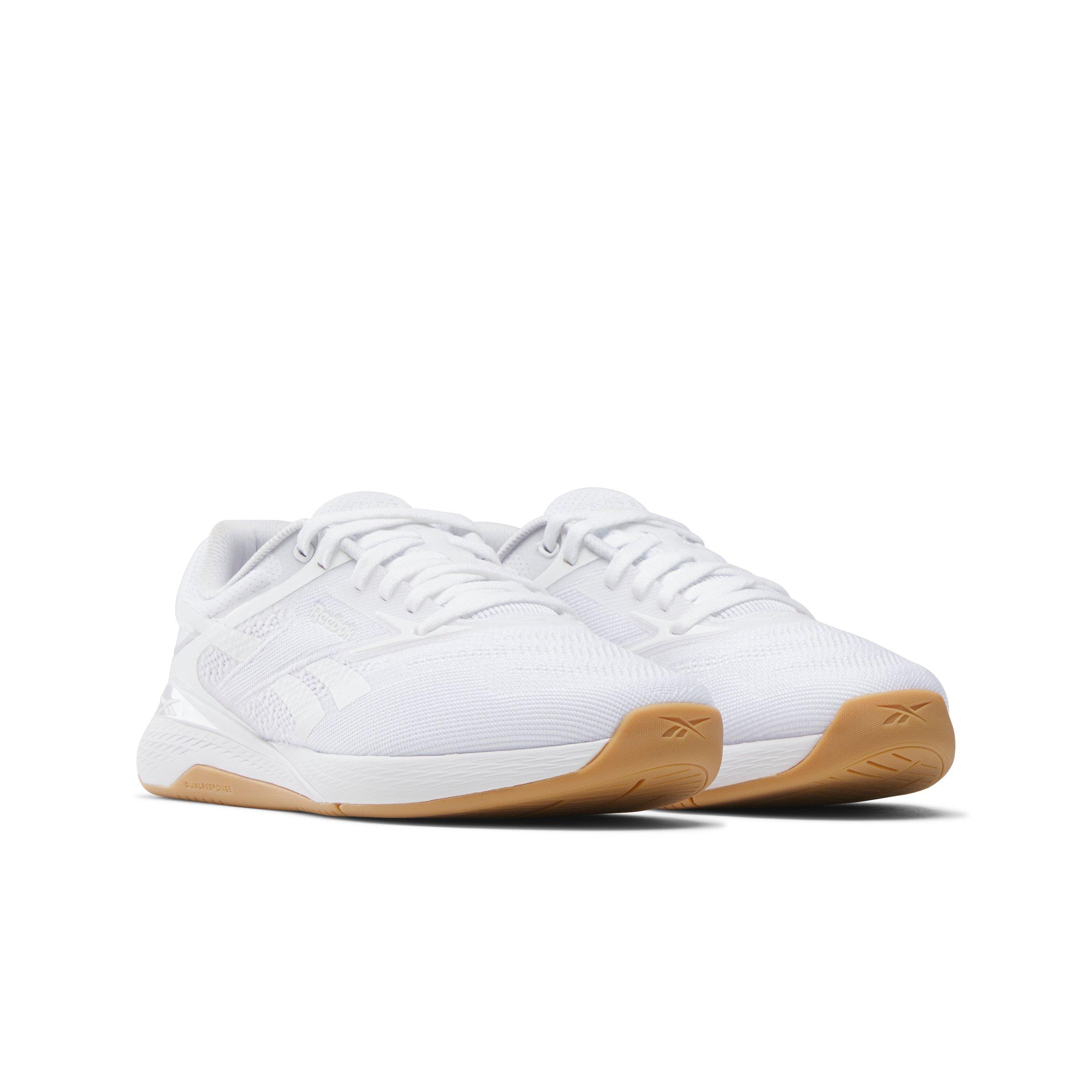 Reebok Nano X5 Training "Ftw White/Barely Grey/Reebok Gum" Women's Training Shoe - WHITE/GREY/GUM Thumbnail View 2