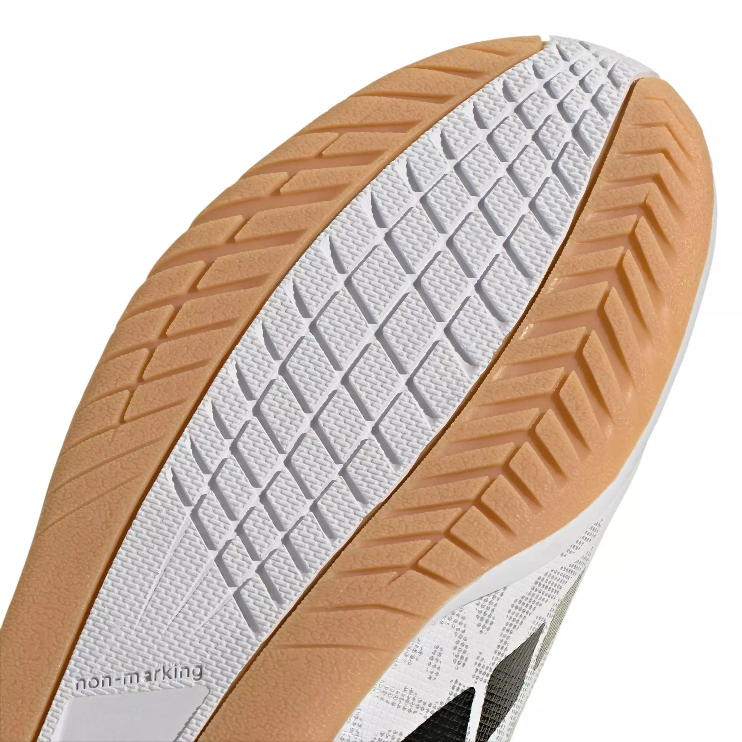 adidas Predator Club FO Tongue Sala IC "White/Solar Turbo/Black" Grade School Kids' Soccer Shoe - WHITE/SOLAR/BLACK