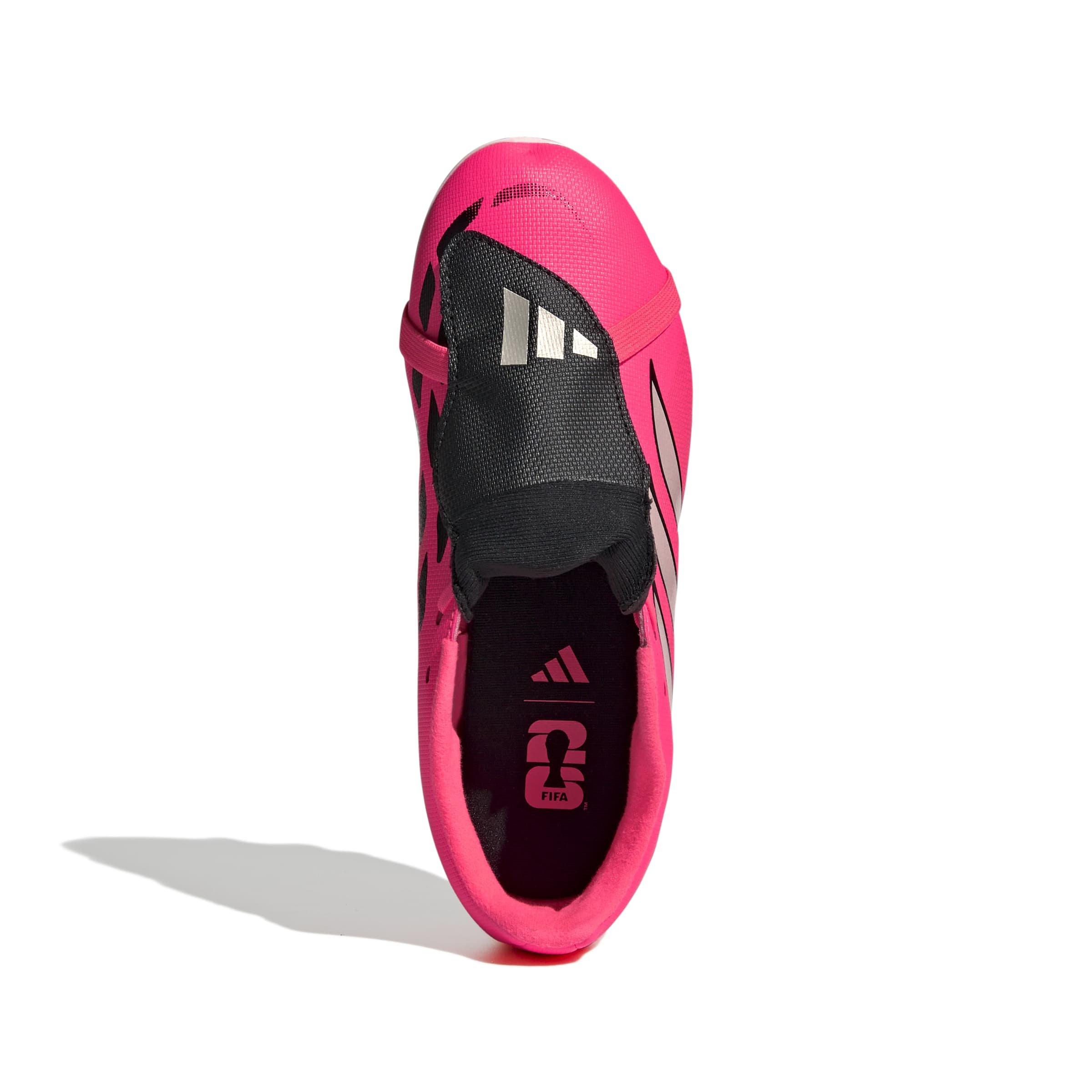 adidas Predator Club FO Tongue MG "Solar Turbo/Thermal Chrome/Black" Grade School Kids' Soccer Cleat - SOLAR/CHROME/BLACK