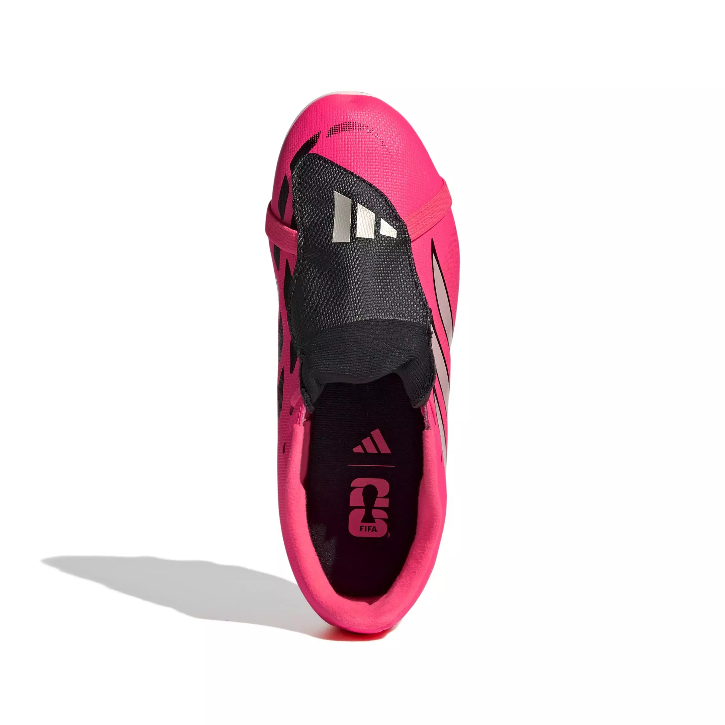 adidas Predator Club FO Tongue MG "Solar Turbo/Thermal Chrome/Black" Grade School Kids' Soccer Cleat - SOLAR/CHROME/BLACK