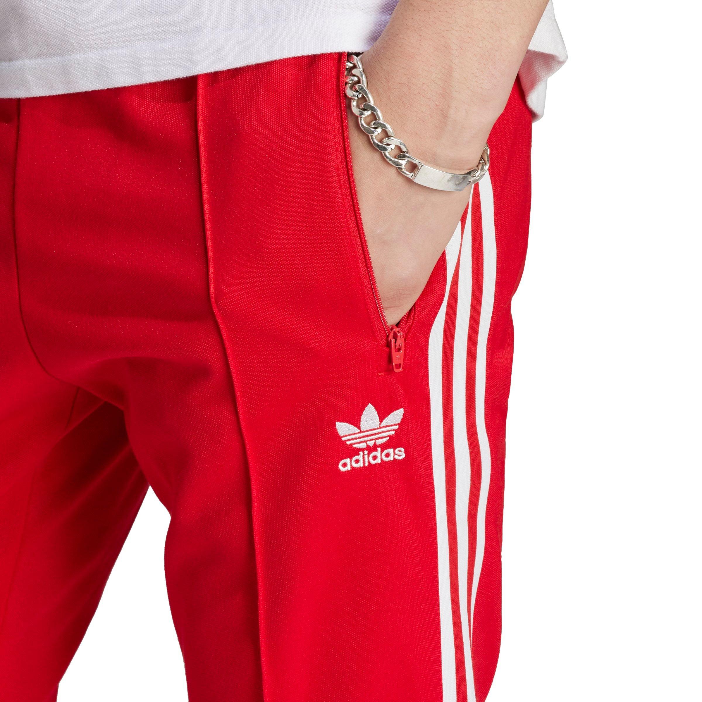 Survetement adidas rouge hot sale