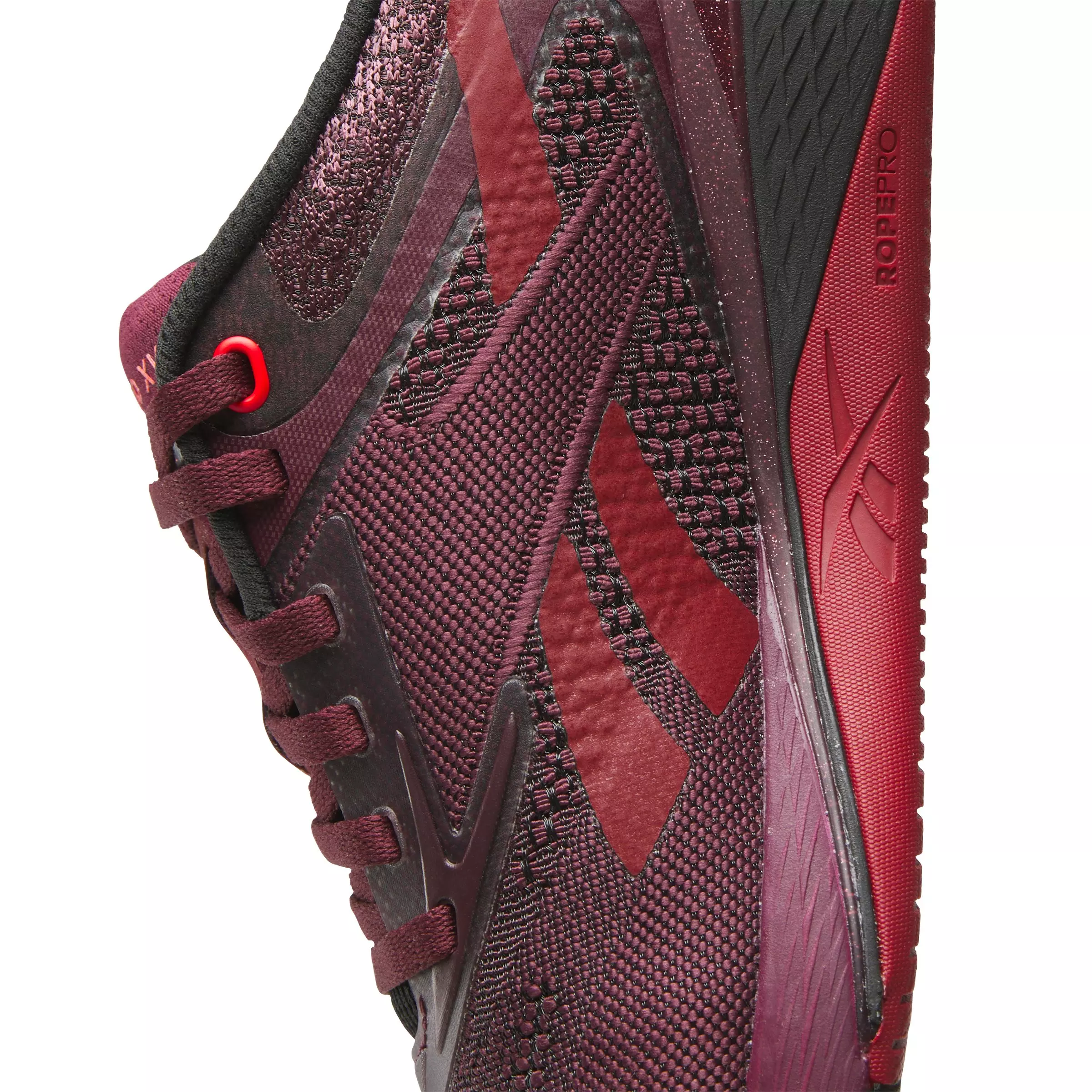 Reebok Nano X5 Training "Black Cherry/Black/Retro Red" Women's Training Shoe - CHERRY/BLACK/RED
