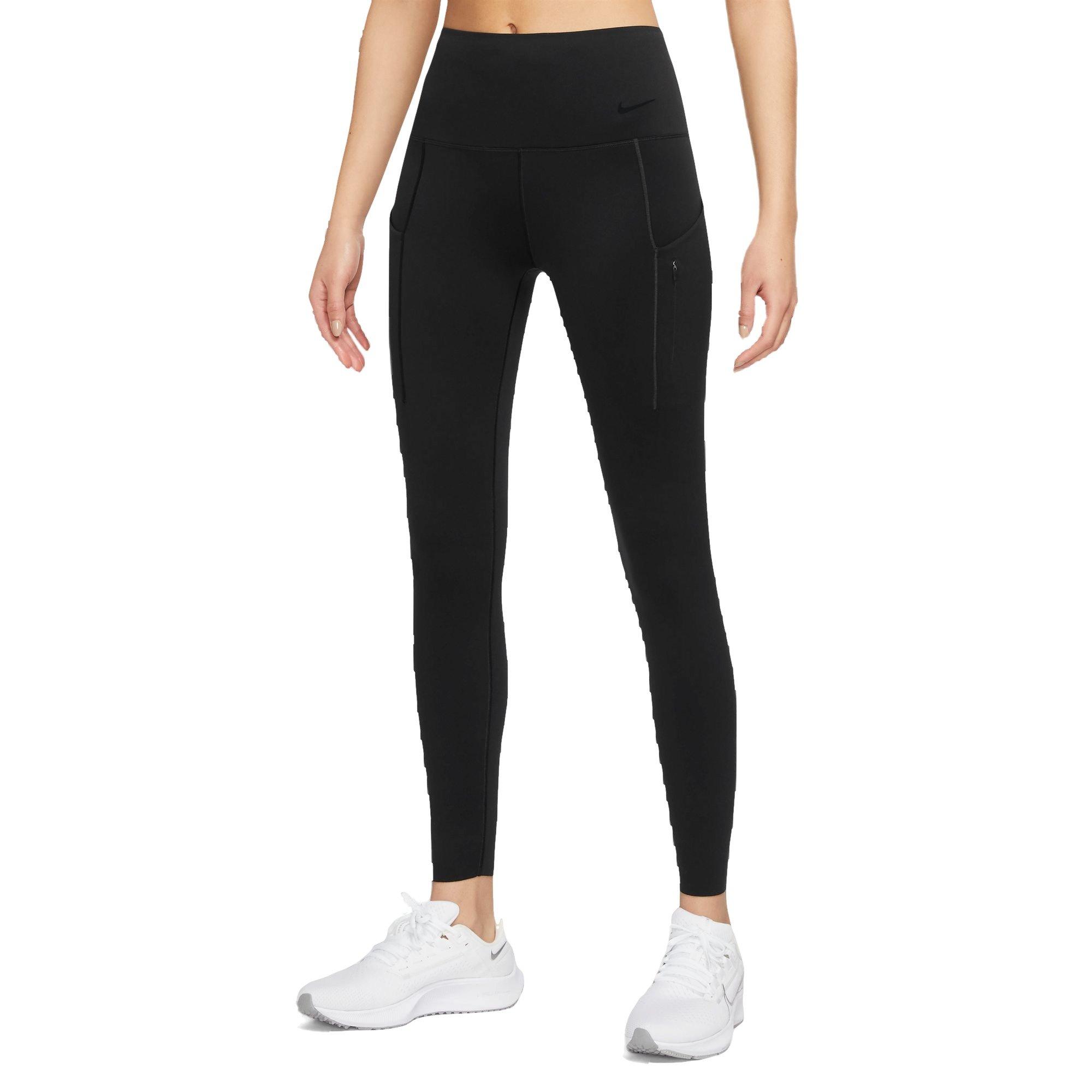 Nike Women's Therma-FIT Go High-Rise 7/8 Leggings - BLACK Thumbnail View 1