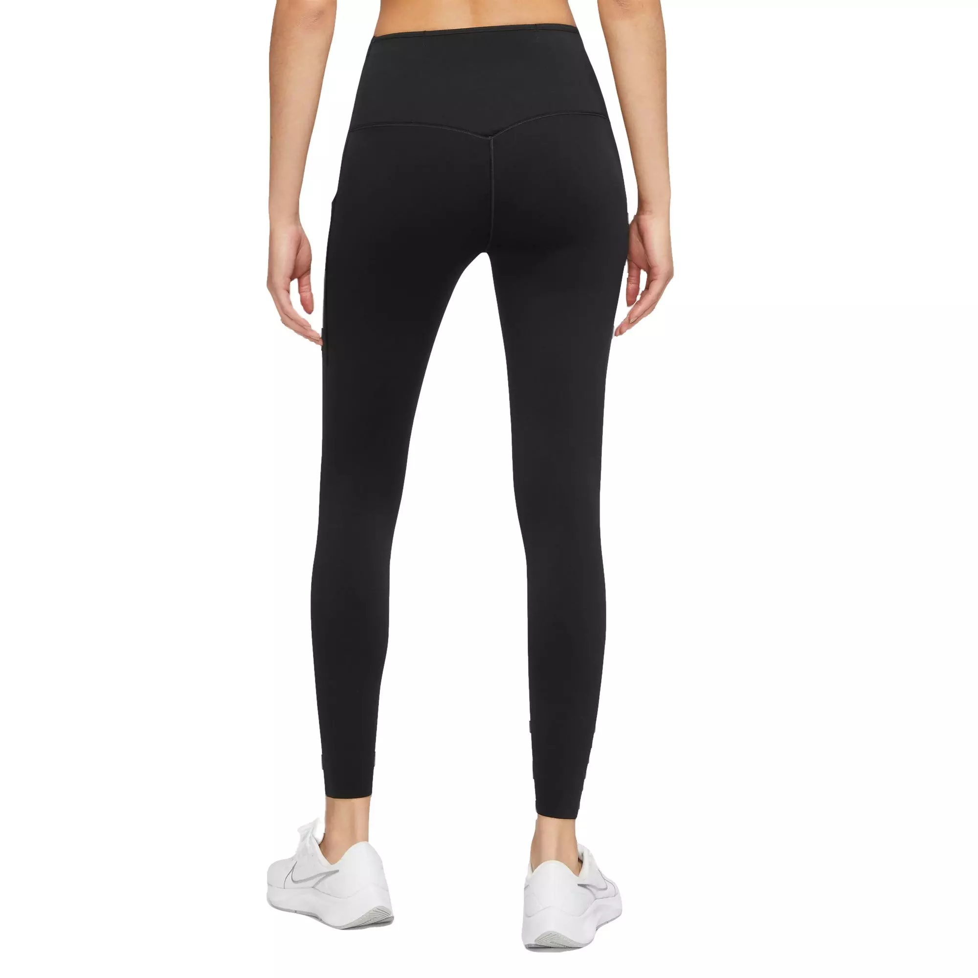 Nike Women's Therma-FIT Go High-Rise 7/8 Leggings - BLACK