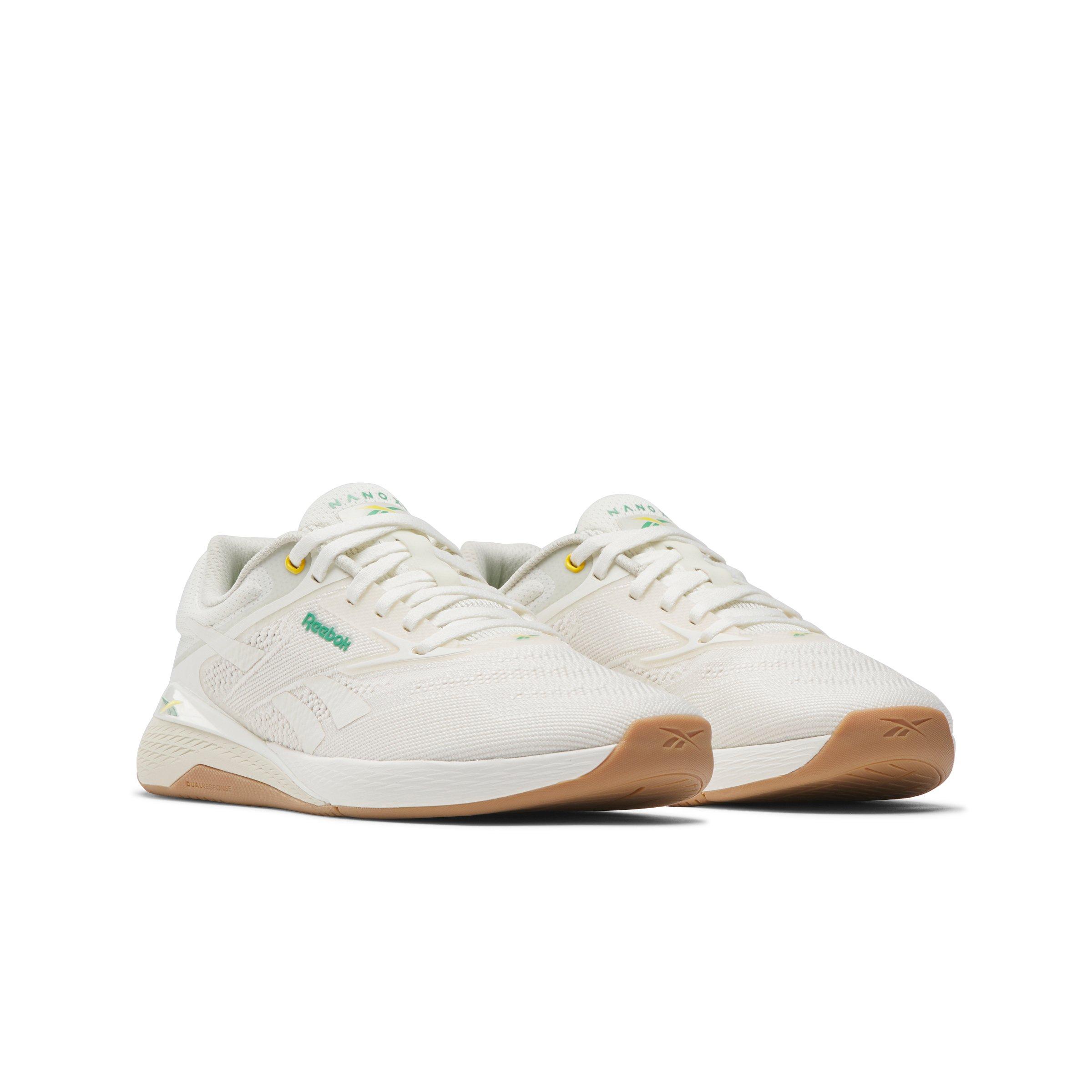 Reebok Nano X5 Training "Chalk/Alabaster/Upgrade Green" Women's Training Shoe - CHALK/ALABASTER/GREEN Thumbnail View 2