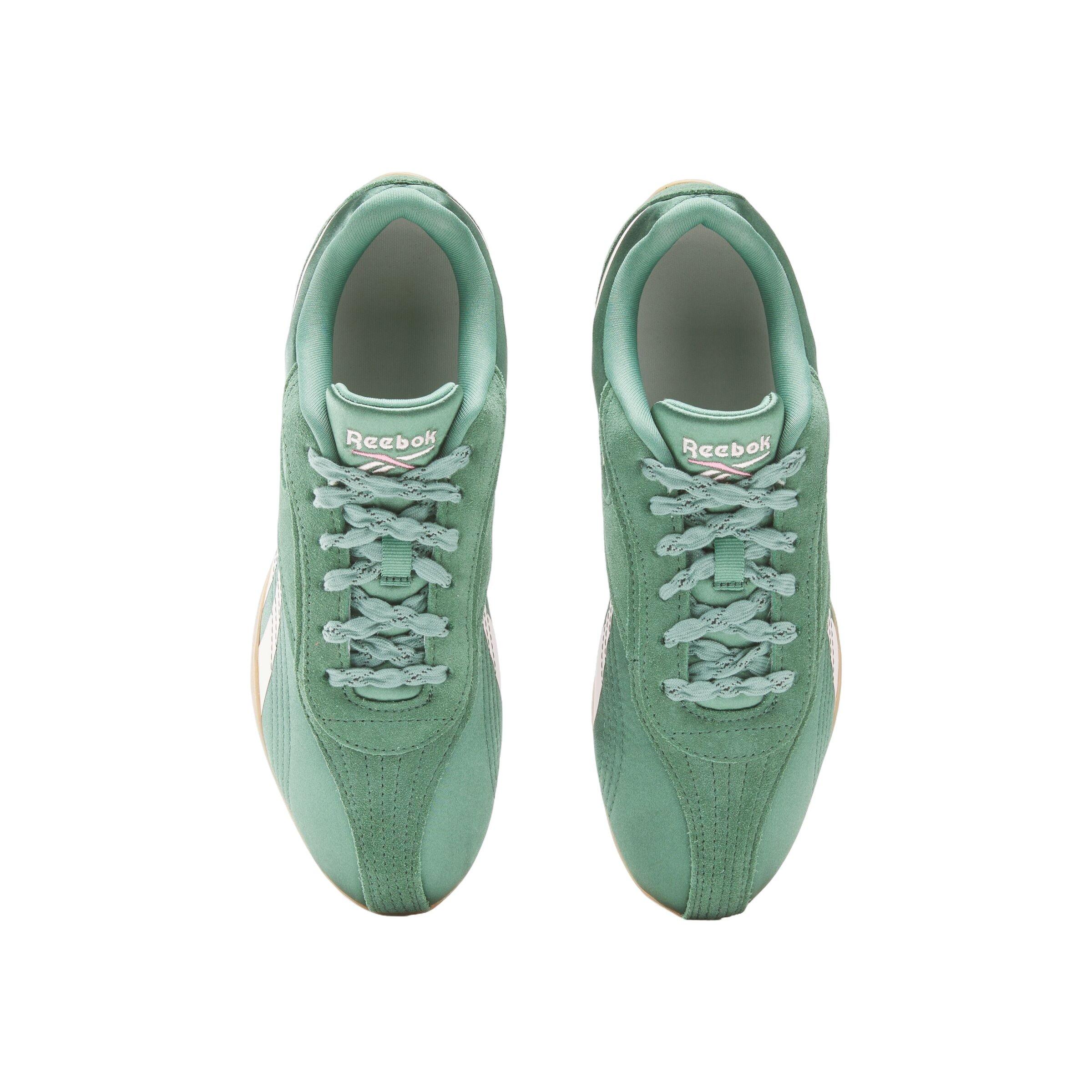 Reebok Ultra Lo "Field Green/Pure Pink/Gum" Women's Shoe - GREEN/PINK Thumbnail View 4
