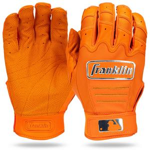 Franklin Sports Youth CFX Pro Hi-Lite Batting Gloves - Orange