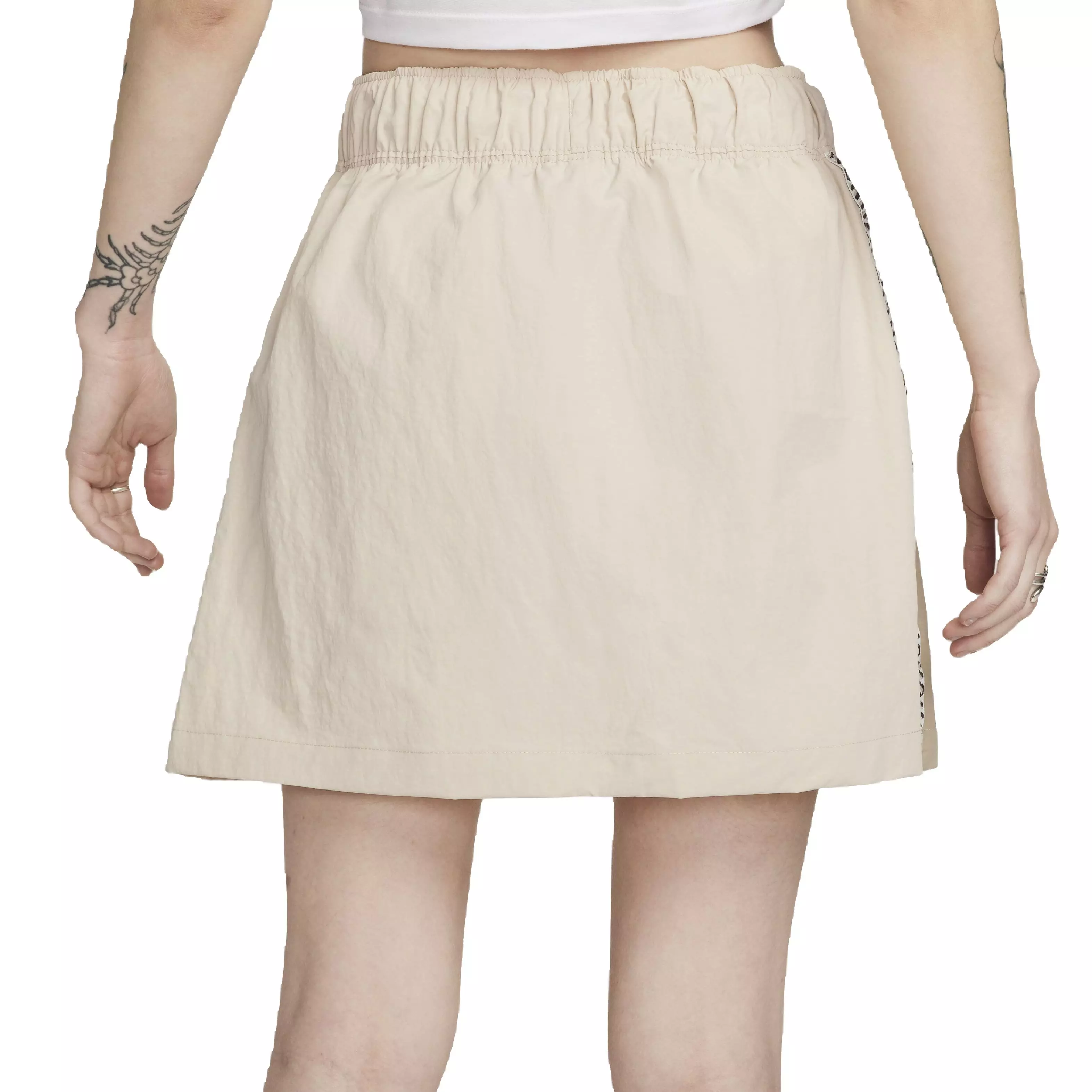 Nike Women's Sportswear Nylon Tracksuit Skirt - WHITE