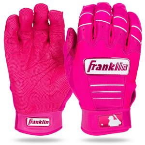 Franklin Sports Youth CFX Pro Hi-Lite Batting Gloves - Pink