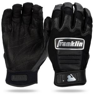 Franklin Sports Youth MLB CFX Pro Series Batting Gloves - Black