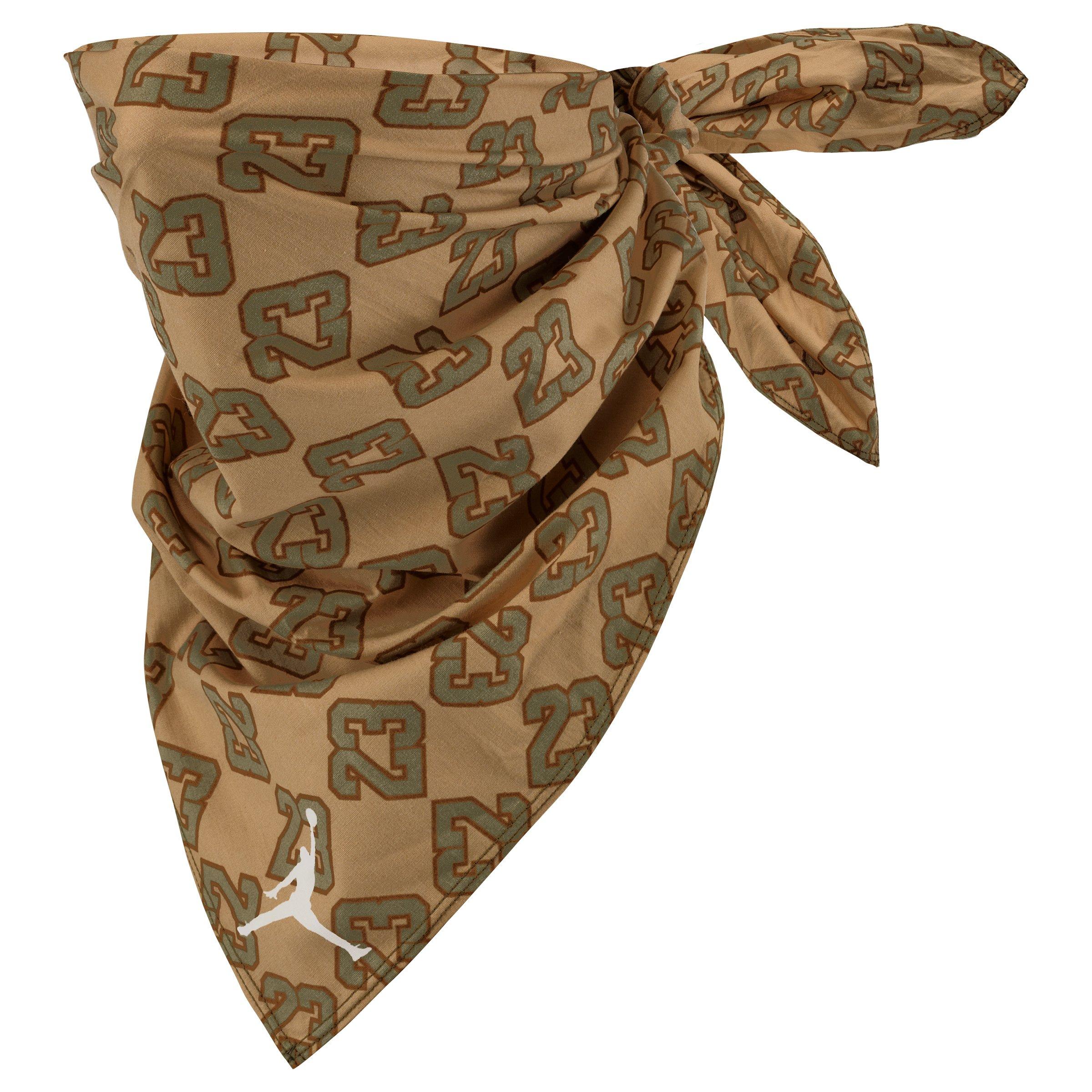 Jordan Printed Flight 23 Khaki Bandana