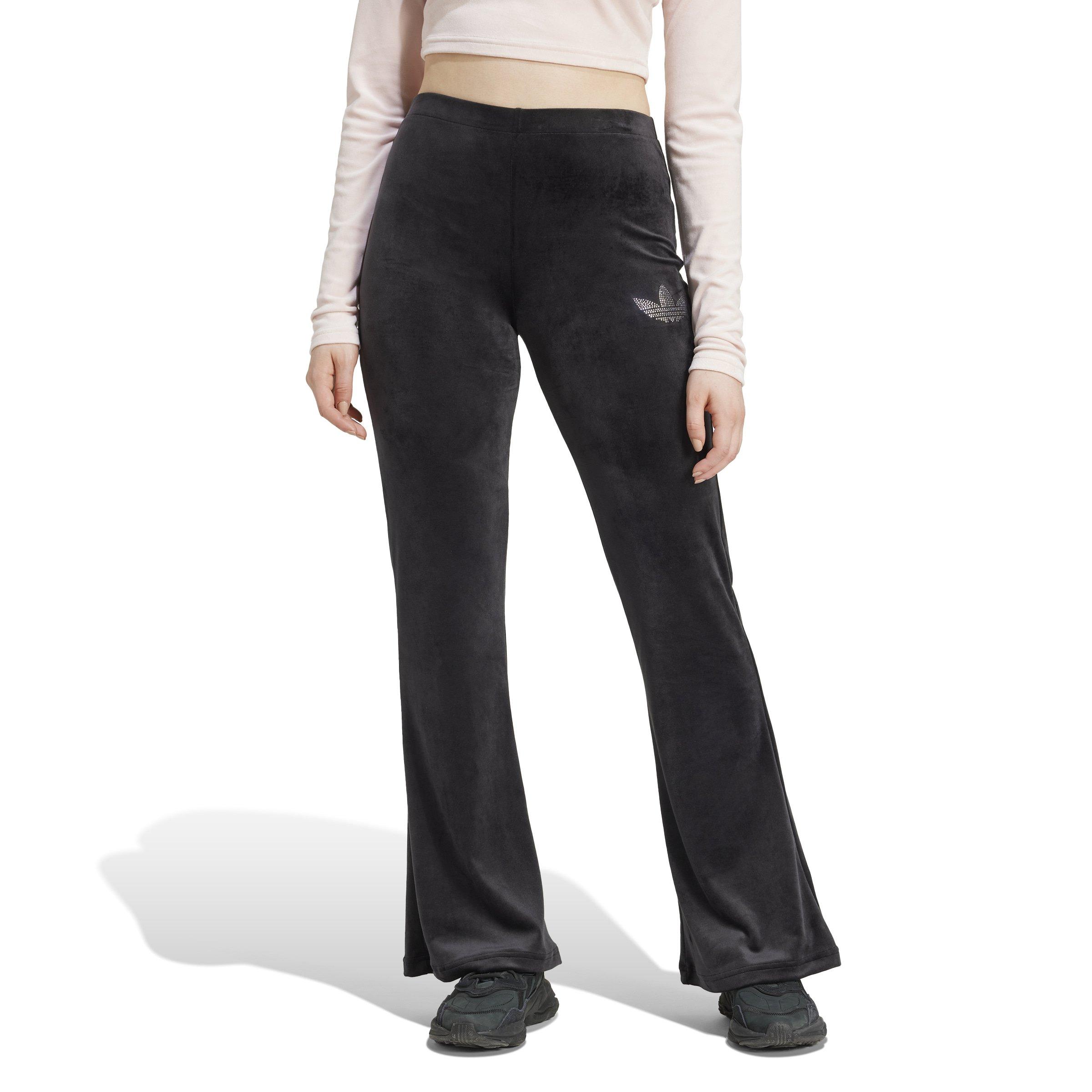 【adidas】VELVET JOGGERS WITH RHINESTONE TREFOIL パンツ adidas Originals Women's Velvet Joggers with Rhinestone