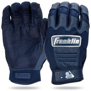 Franklin Sports Youth MLB CFX Pro Series Batting Gloves - Navy