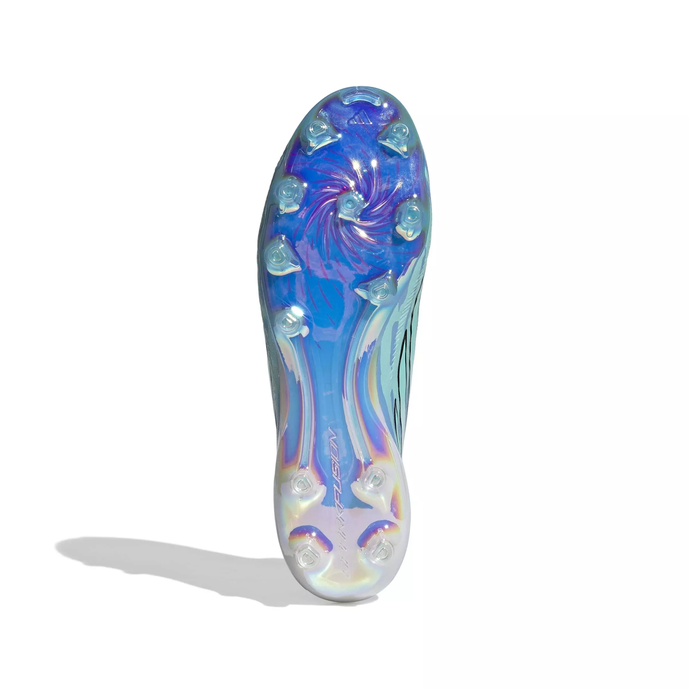 adidas F50 Sparkfusion Elite Mid Cut MG "Semi Blue Burst/Ftwr White/Lucid Pink" Women's Soccer Cleat - BLUE/WHITE/PINK