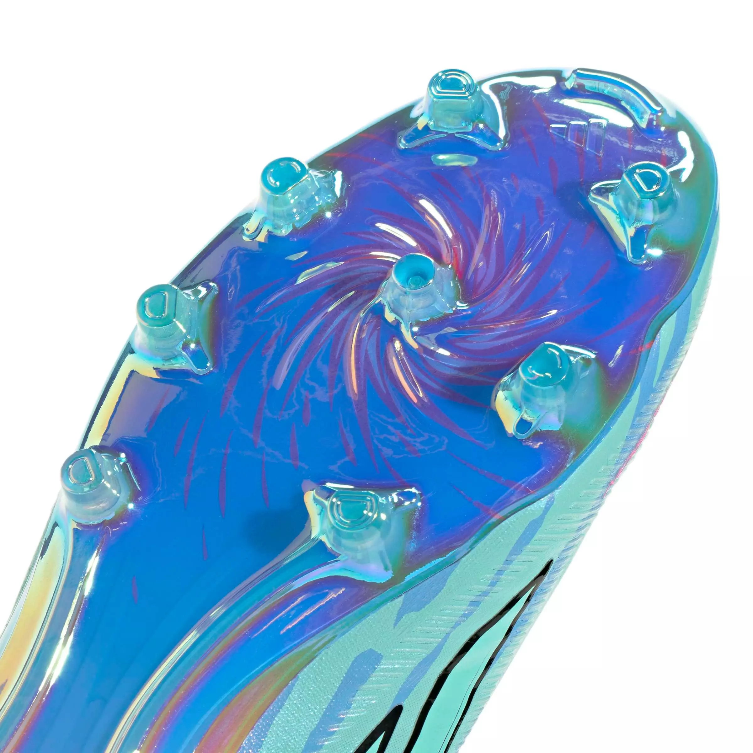 adidas F50 Sparkfusion Elite Mid Cut MG "Semi Blue Burst/Ftwr White/Lucid Pink" Women's Soccer Cleat - BLUE/WHITE/PINK