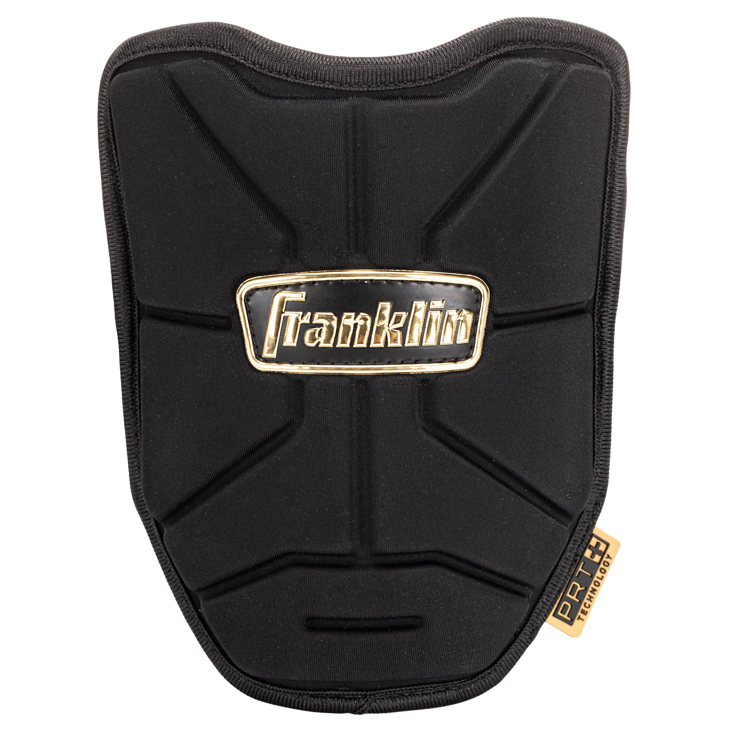 Franklin Sports Youth PRT Protective Elbow Guard - Black/Gold - BLACK/GOLD Thumbnail View 2