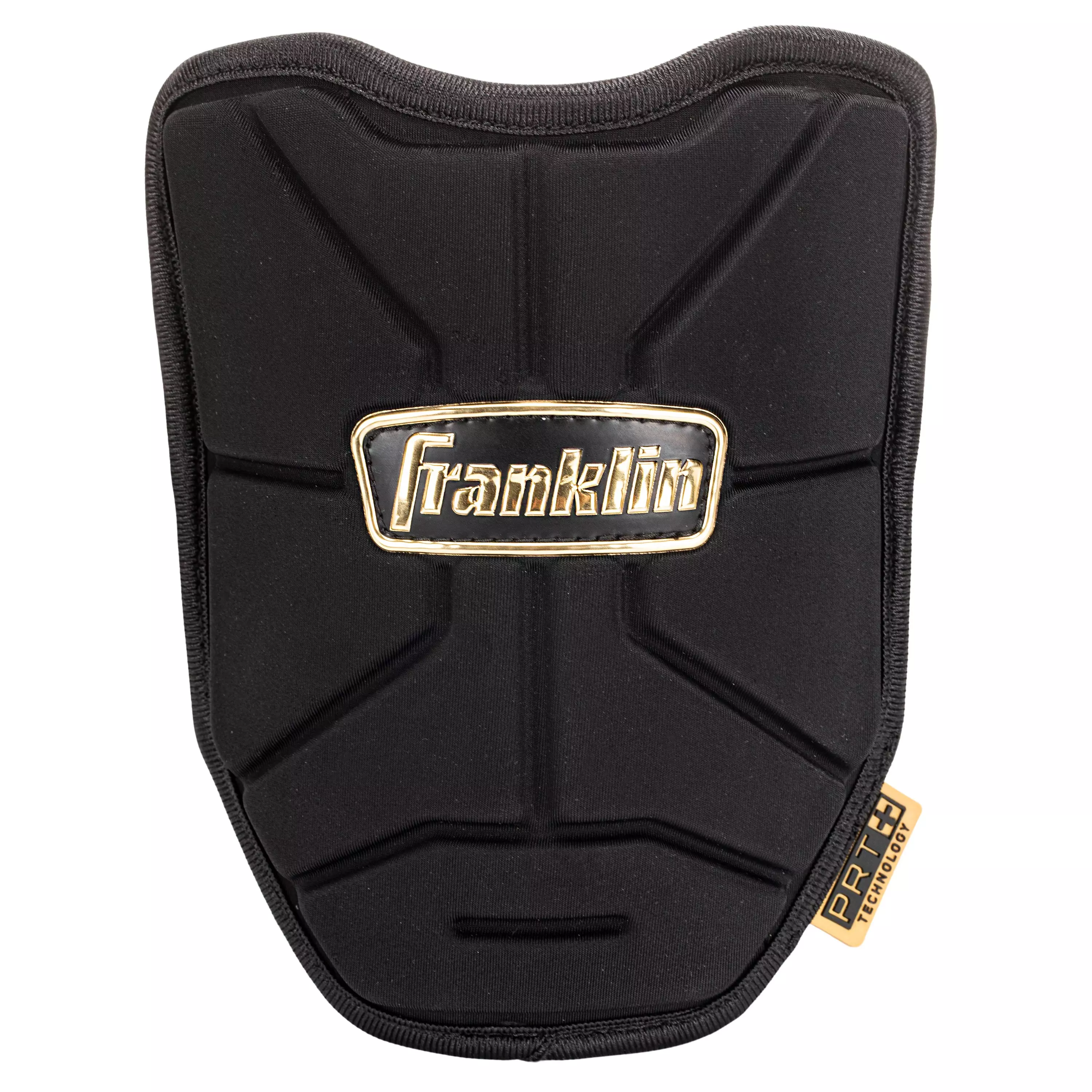 Franklin Sports Youth PRT Protective Elbow Guard - Black/Gold - BLACK/GOLD