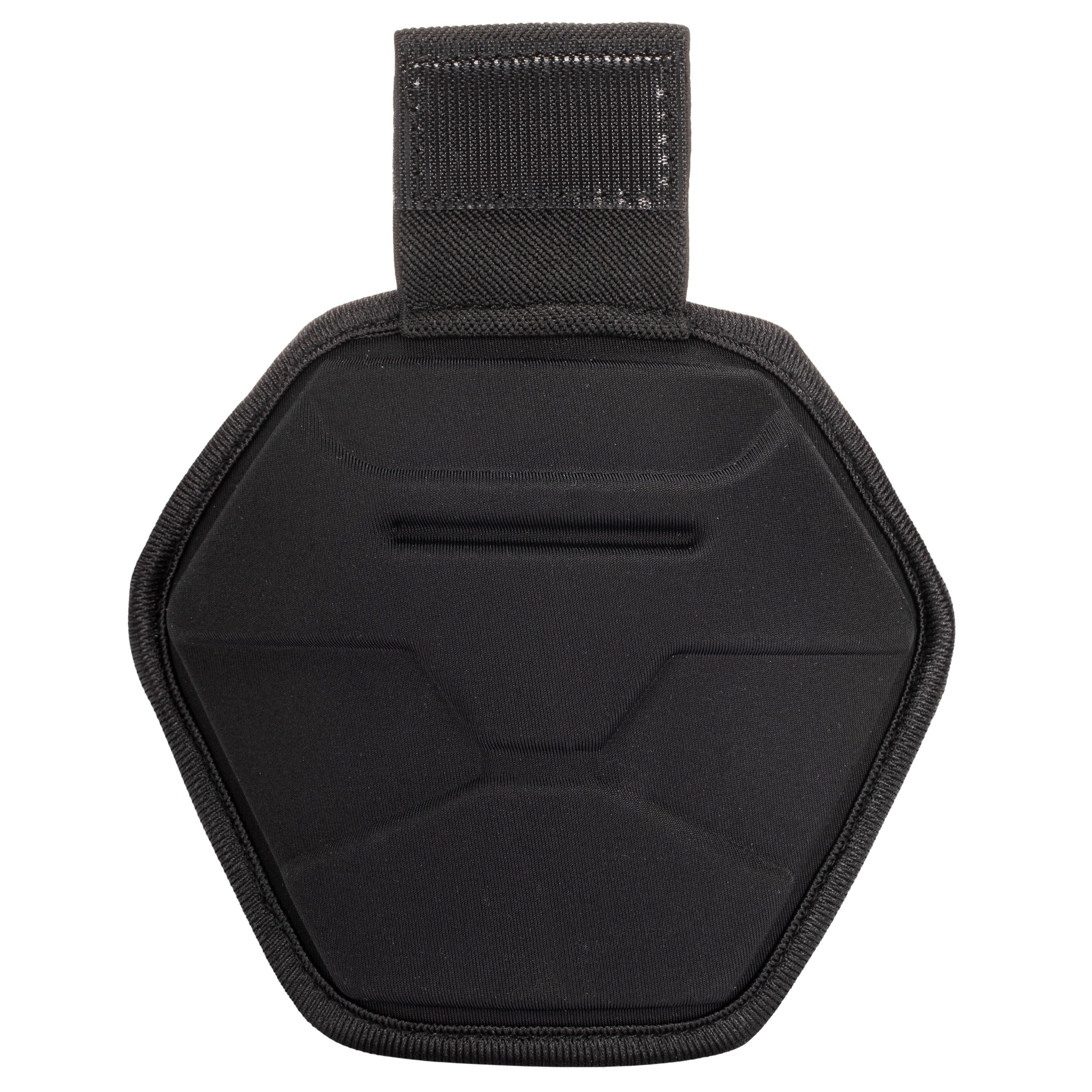 Franklin Sports Youth PRT Protective Elbow Guard - Black/Gold - BLACK/GOLD Thumbnail View 3