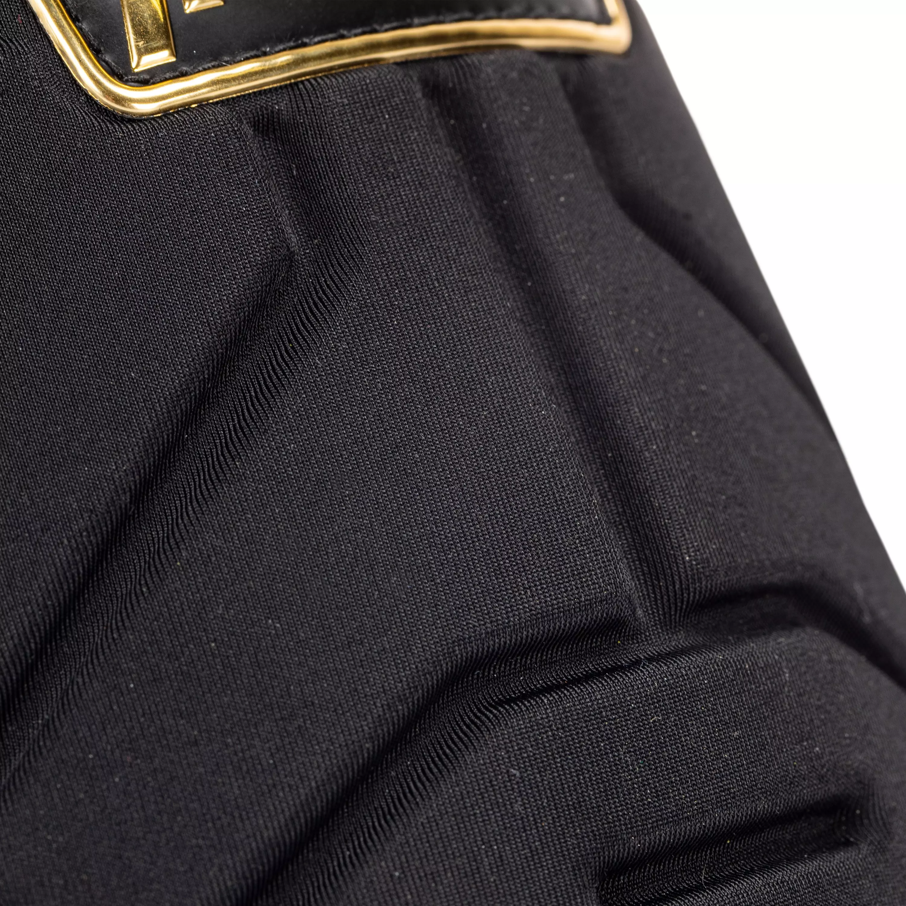 Franklin Sports Youth PRT Protective Elbow Guard - Black/Gold - BLACK/GOLD