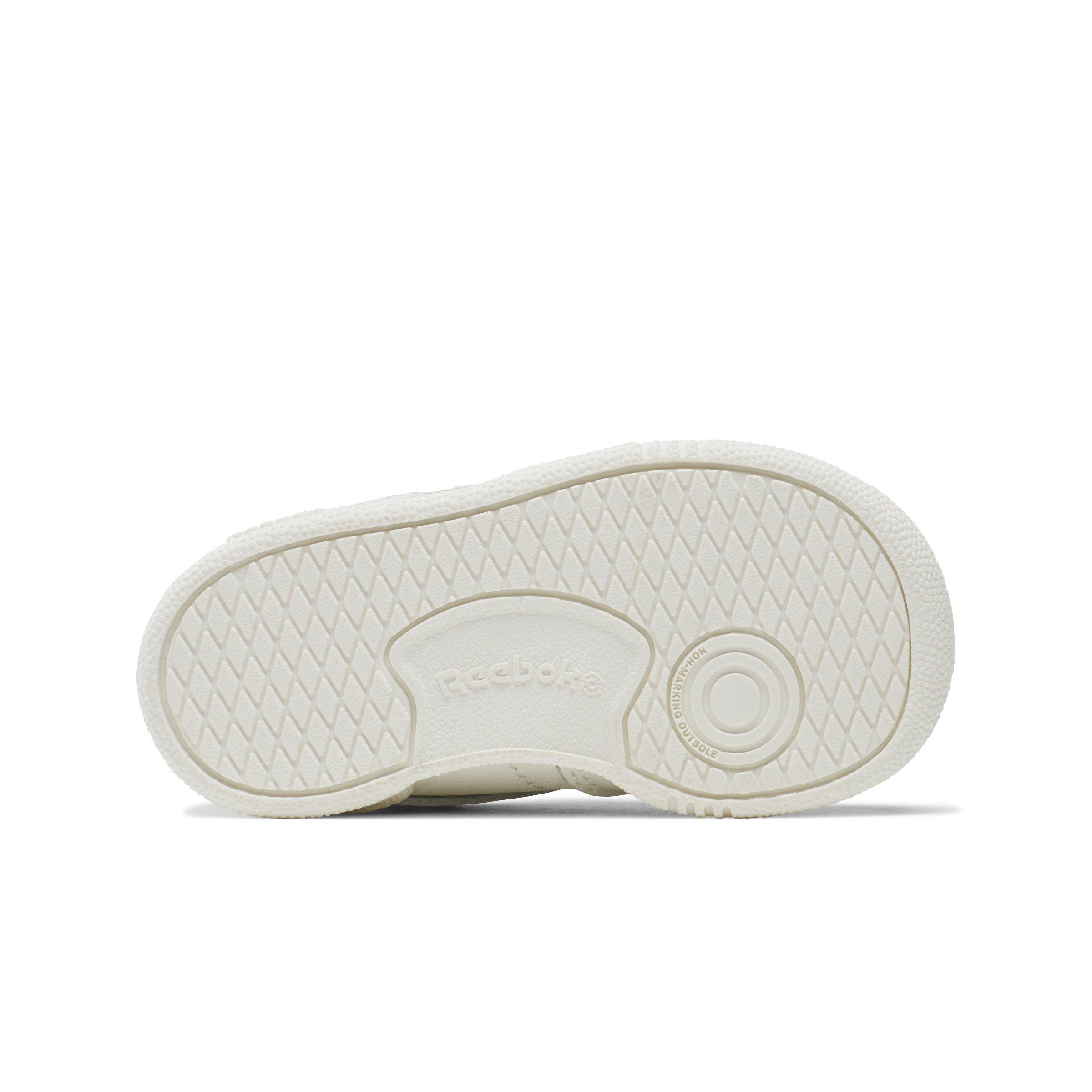 Reebok Club C Infant Girls' "White/Pink" Shoe