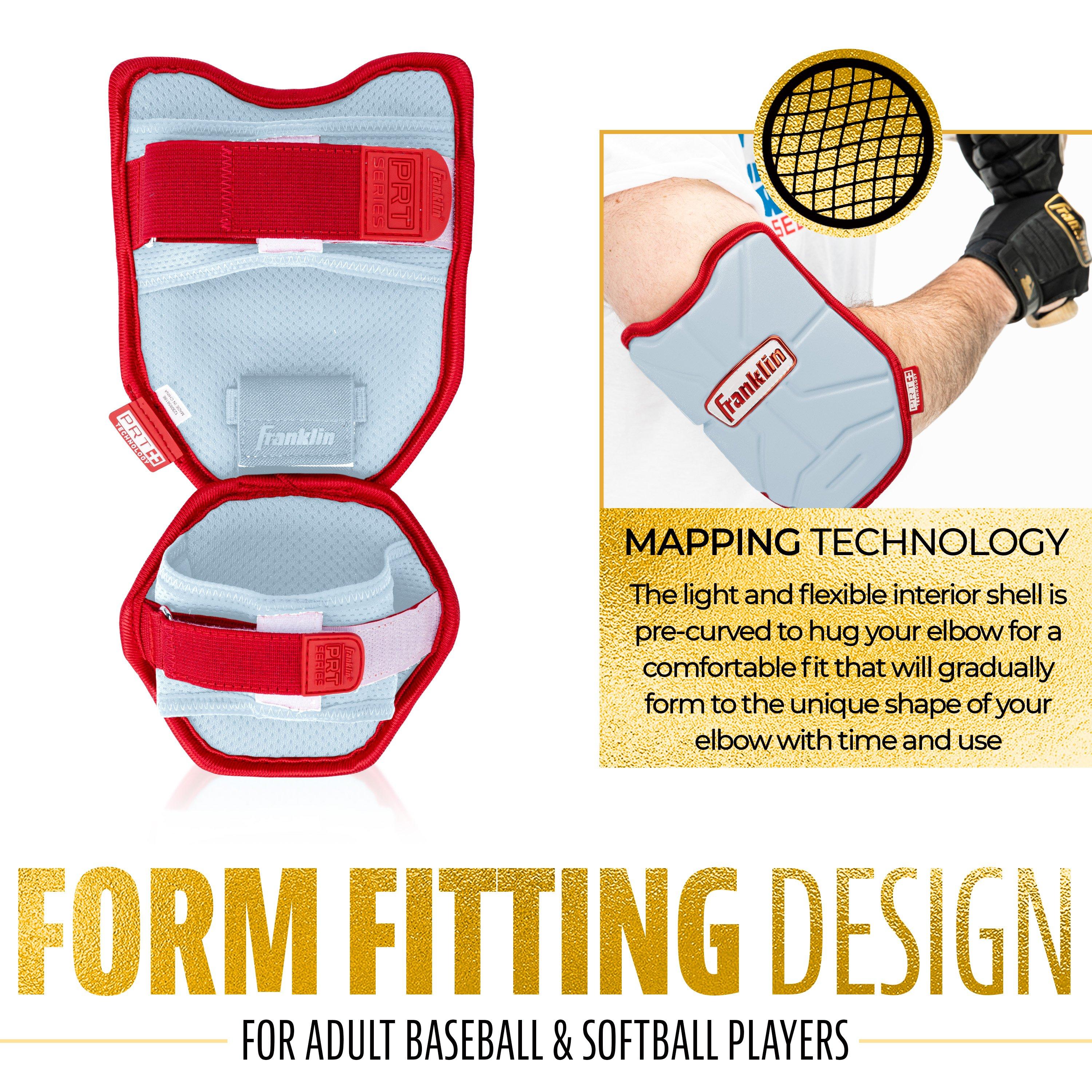 Franklin Sports Youth PRT Protective Elbow Guard - Carolina Blue - CAROLINA BLUE Thumbnail View 8