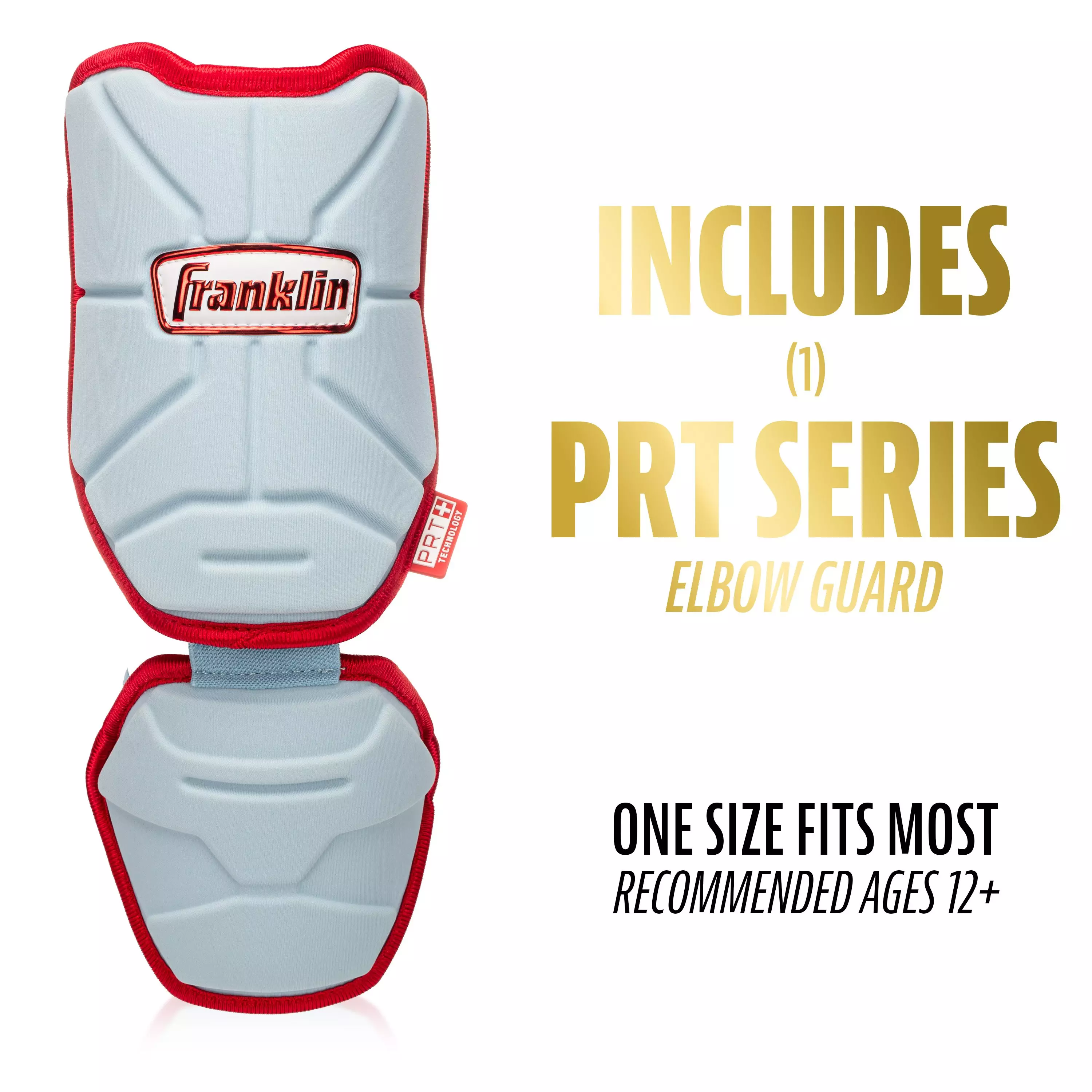 Franklin Sports Youth PRT Protective Elbow Guard - Carolina Blue - CAROLINA BLUE