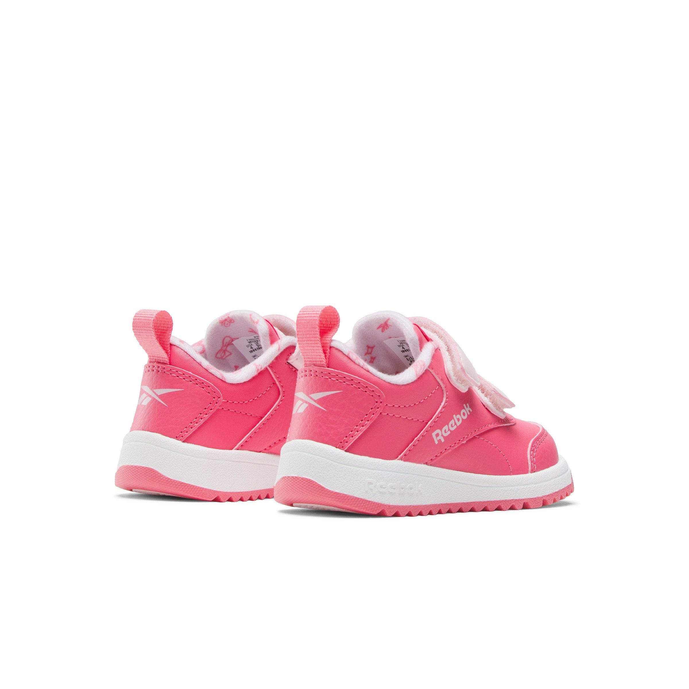 Reebok Clasp Low 2 Infant Girls' "Passion Pink/Twisted Berry/White" Shoe