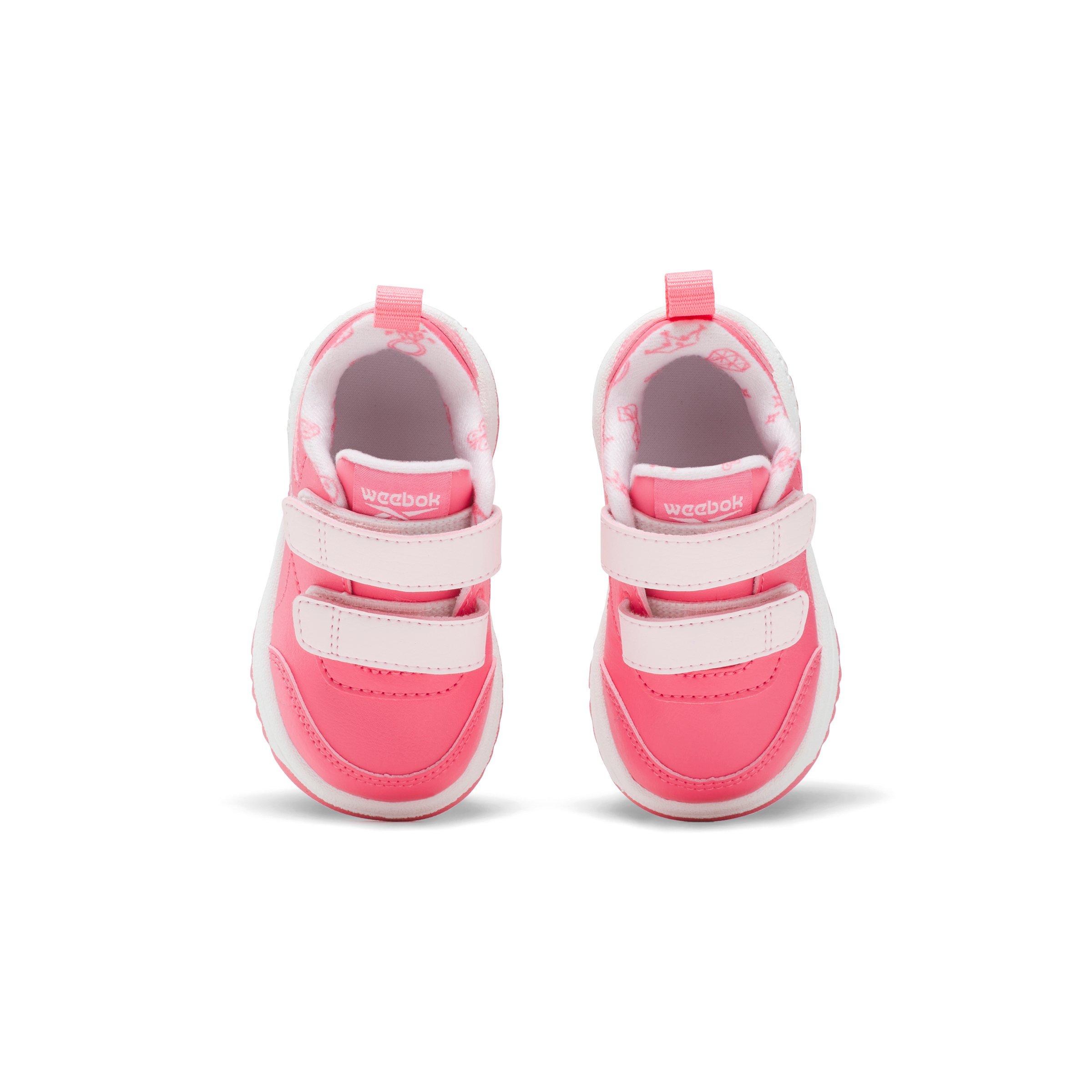Reebok Clasp Low 2 Infant Girls' "Passion Pink/Twisted Berry/White" Shoe