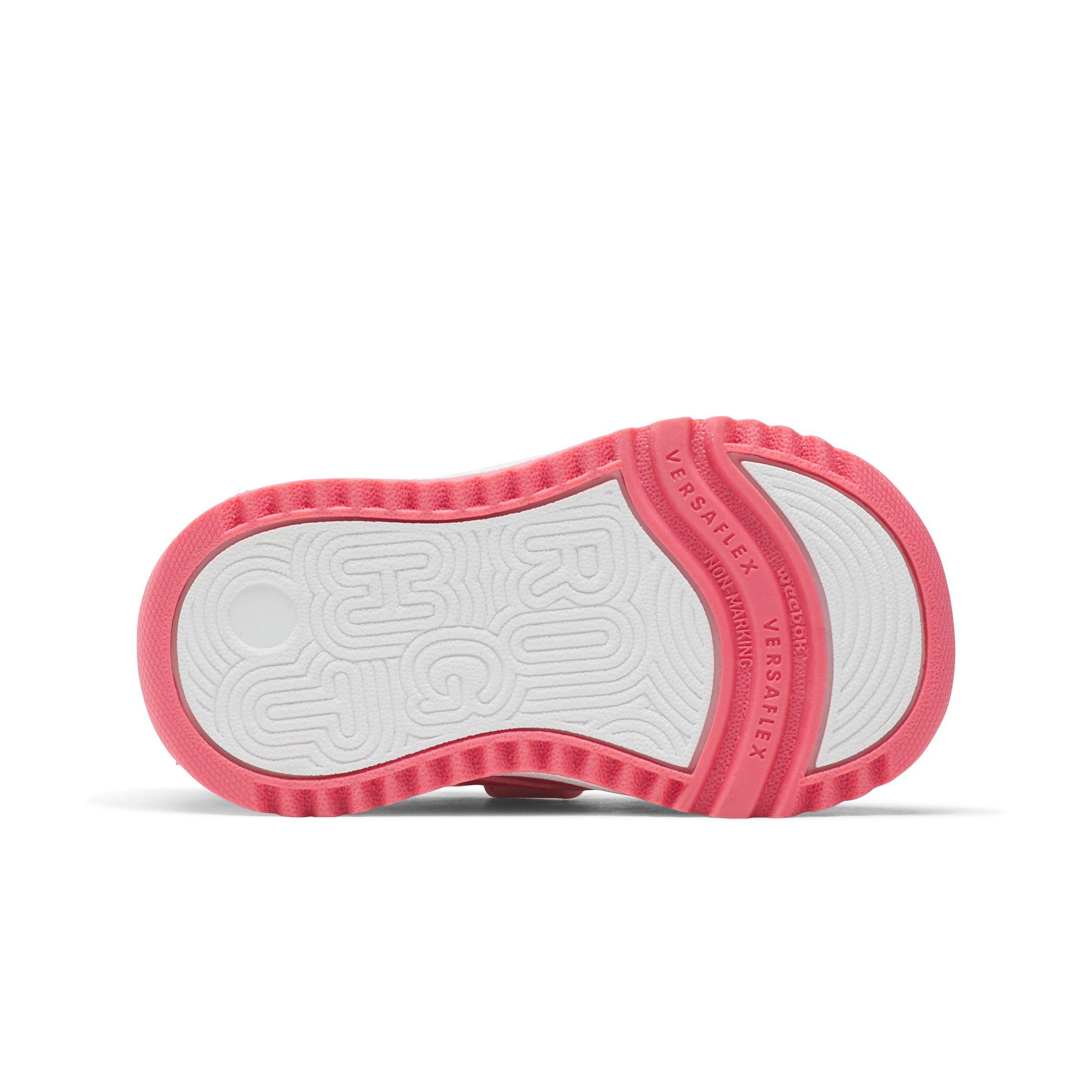 Reebok Clasp Low 2 Infant Girls' "Passion Pink/Twisted Berry/White" Shoe