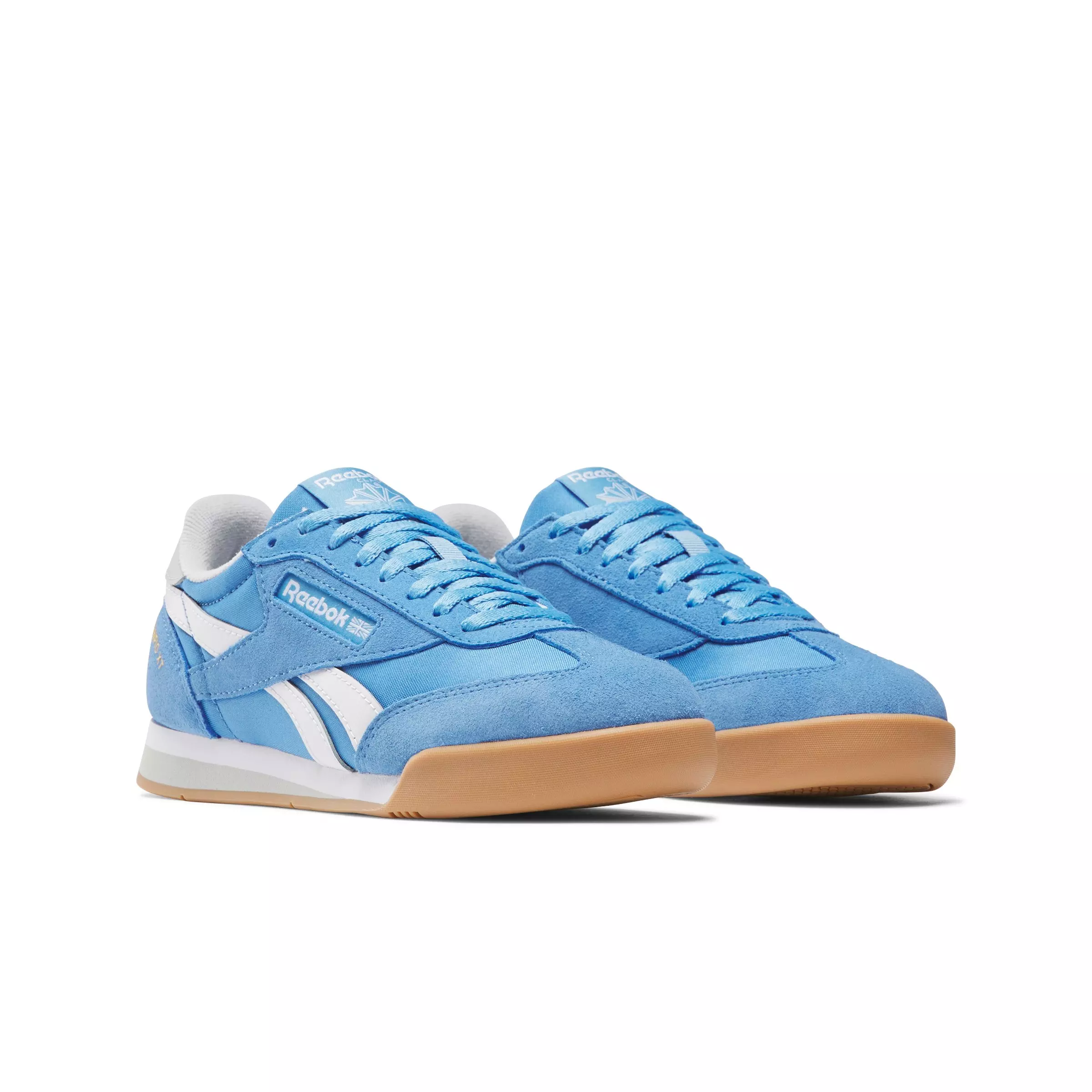 Reebok Campio XT "Essential Blue/Grey 1/Gum 6" Grade School Boys' Shoe - BLUE/GREY/GUM