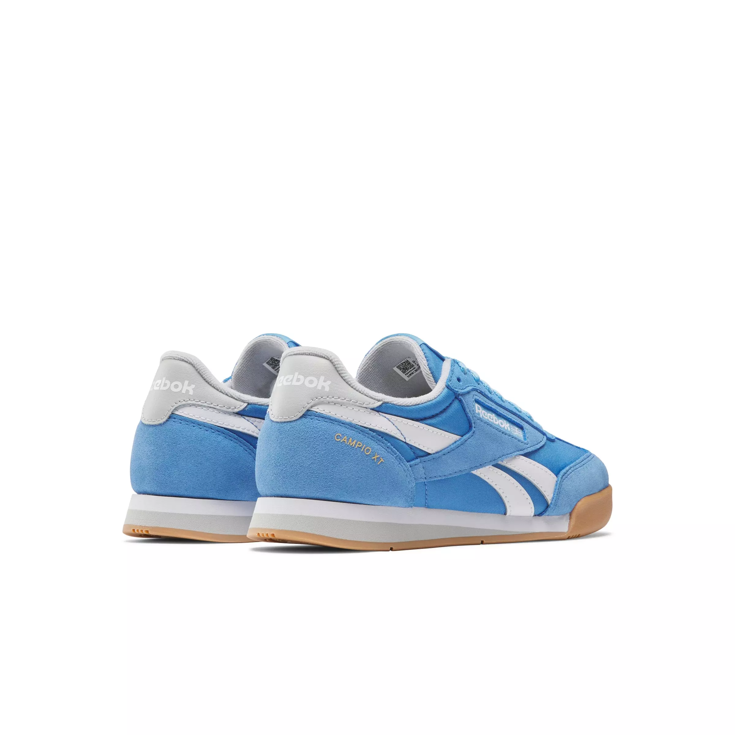 Reebok Campio XT "Essential Blue/Grey 1/Gum 6" Grade School Boys' Shoe - BLUE/GREY/GUM