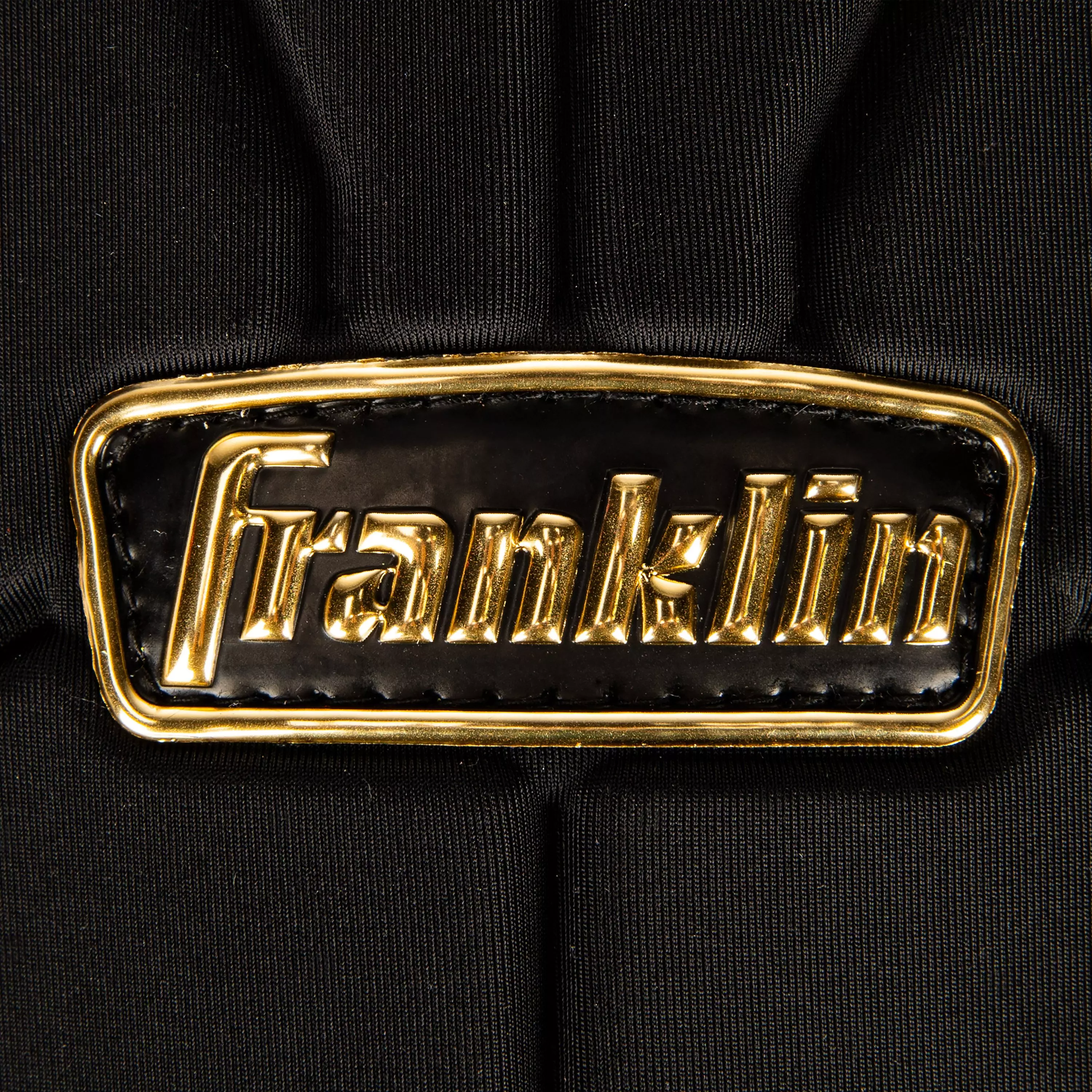 Franklin Sports Youth PRT Protective Leg Guard - Black/Gold - BLACK/GOLD