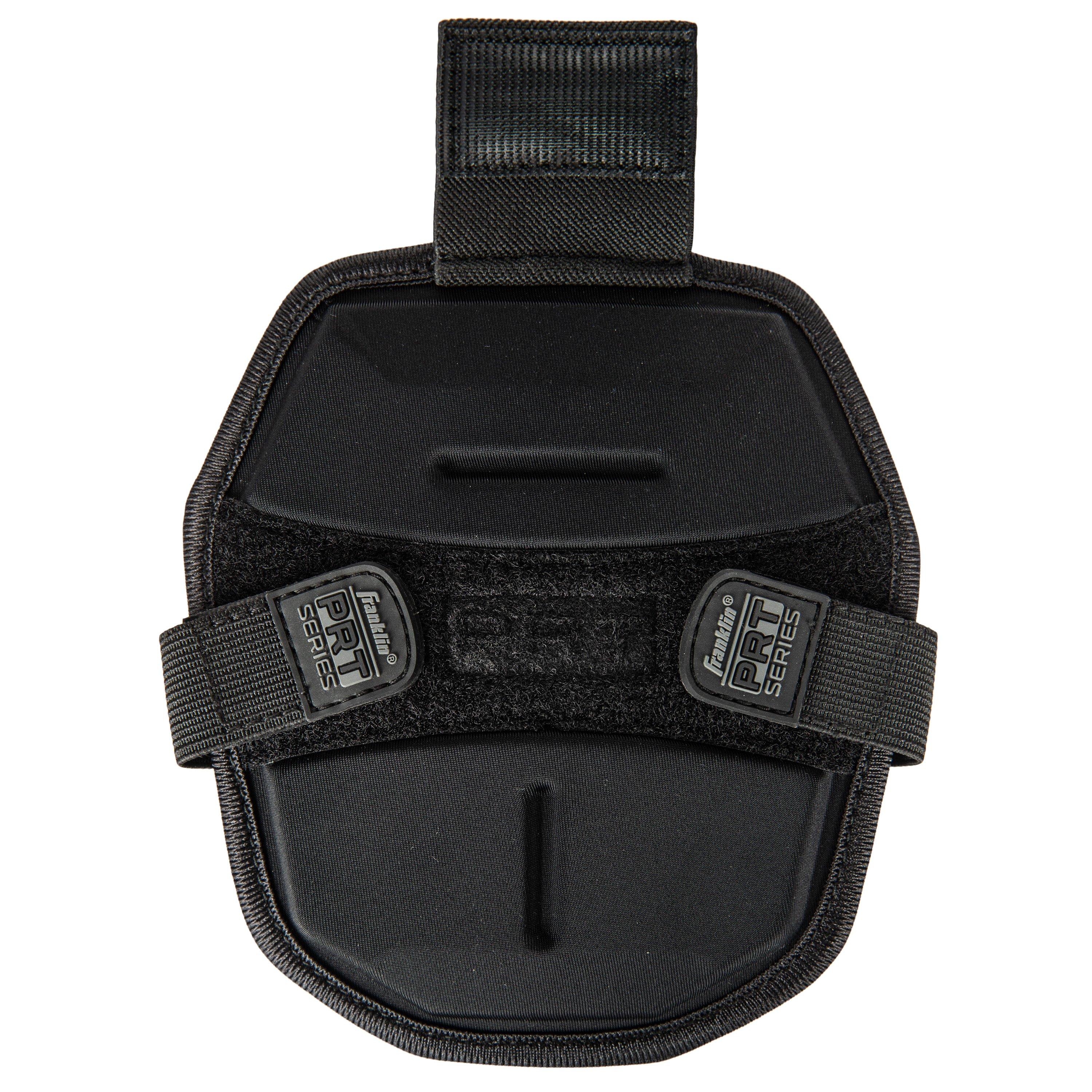 Franklin Sports Youth PRT Protective Leg Guard - Black/Gold - BLACK/GOLD Thumbnail View 3