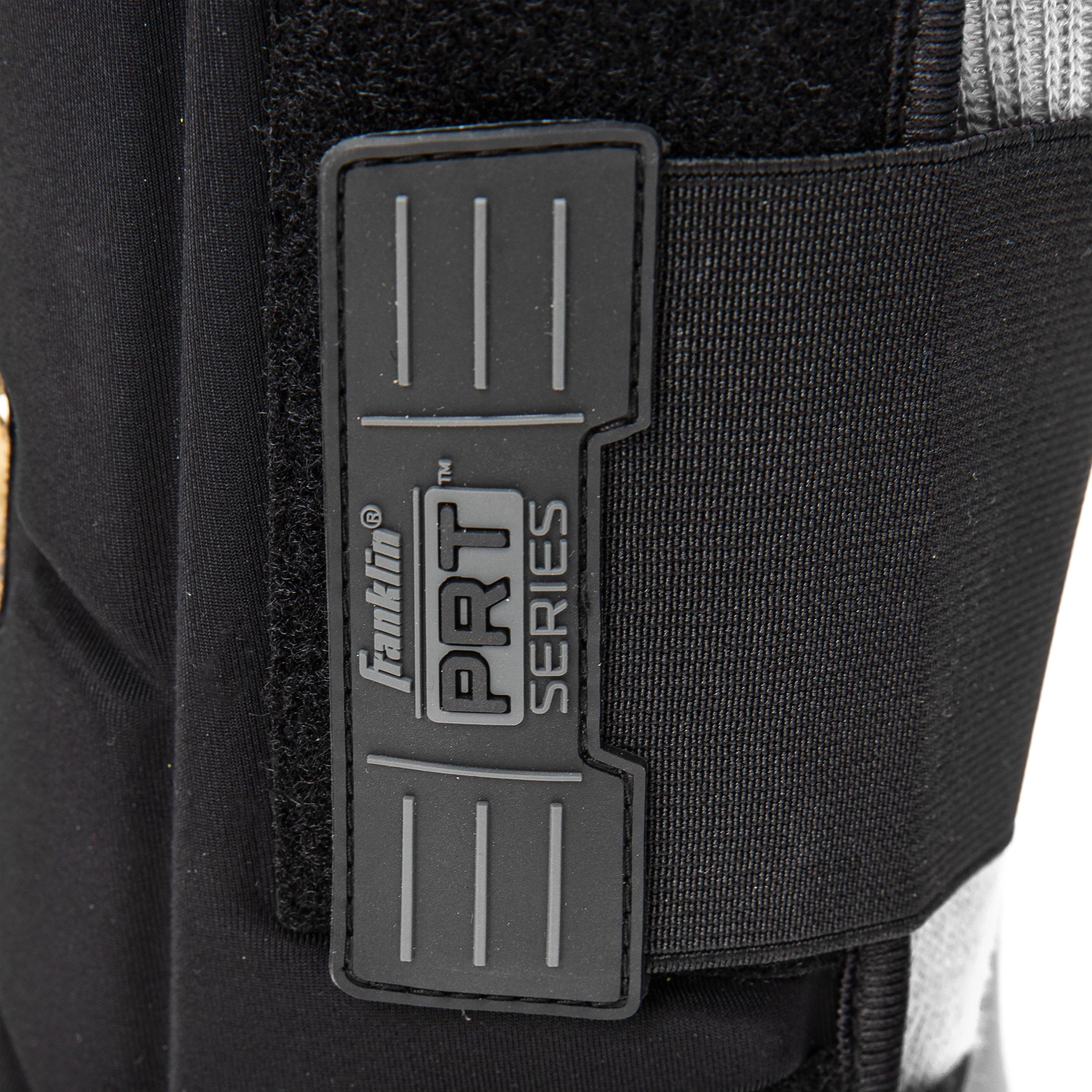 Franklin Sports Youth PRT Protective Leg Guard - Black/Gold - BLACK/GOLD Thumbnail View 4