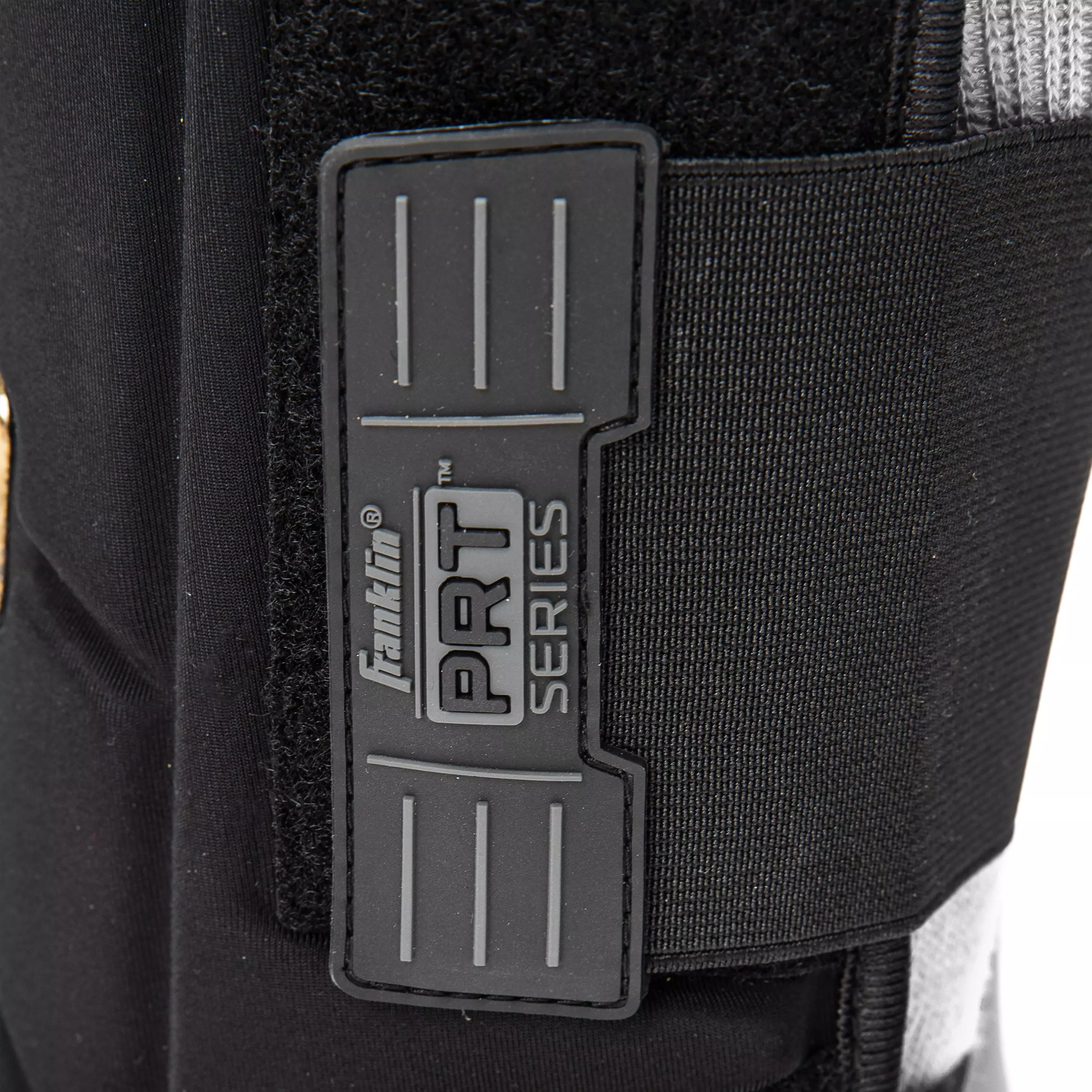 Franklin Sports Youth PRT Protective Leg Guard - Black/Gold - BLACK/GOLD