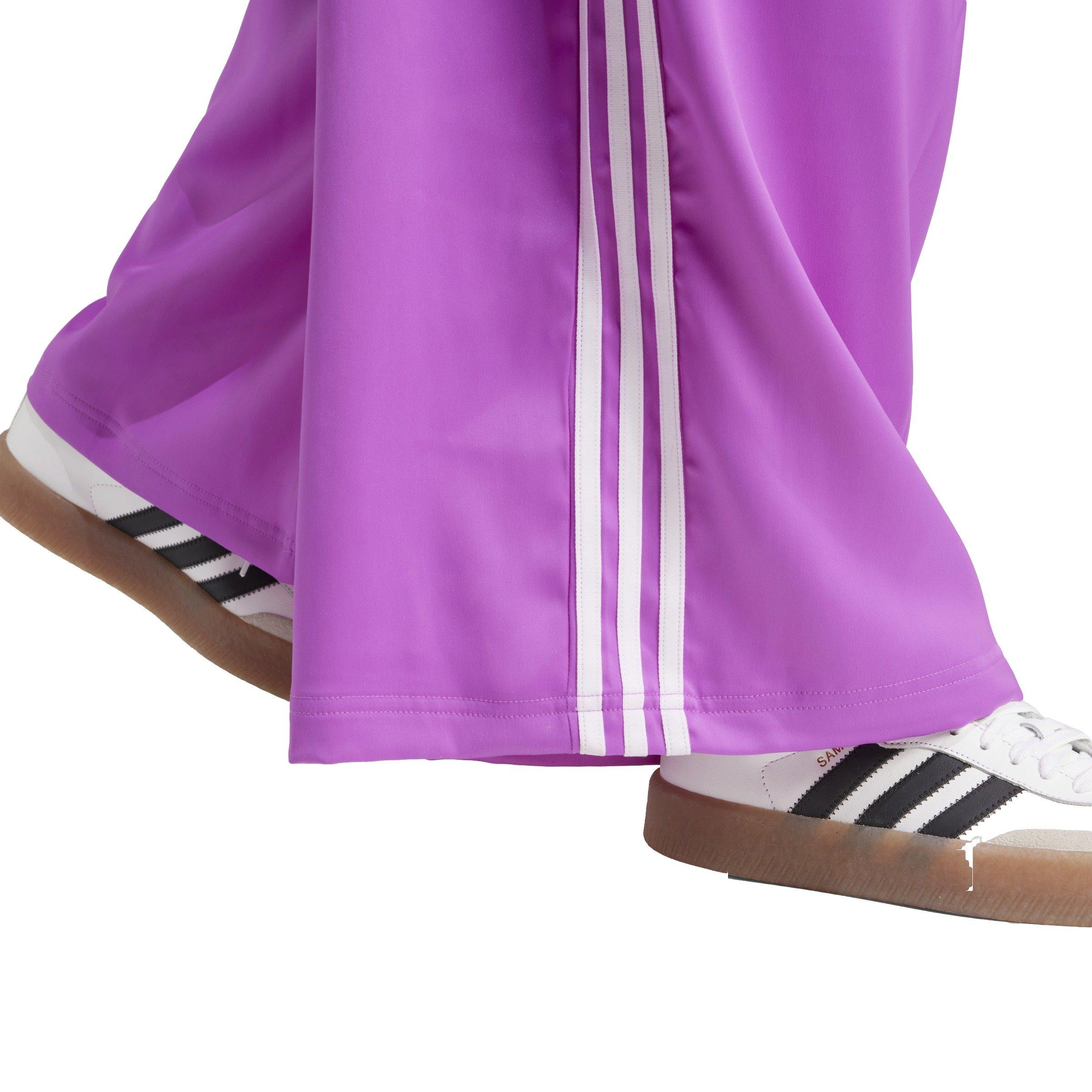 adidas originals ADICOLOR WIDE LEG JOGGERS パープル adidas originals ADICOLOR WIDE LEG JOGGERS パープル adidas