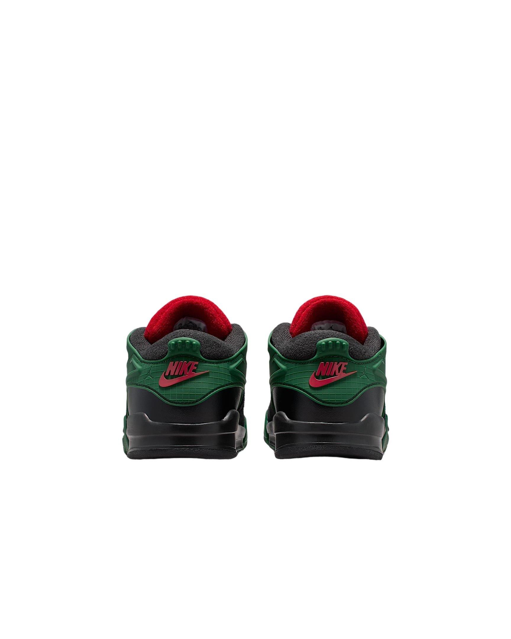 Jordan 4 RM Preschool Boys' "Black/Gorge Green/Varsity Red" Shoe
