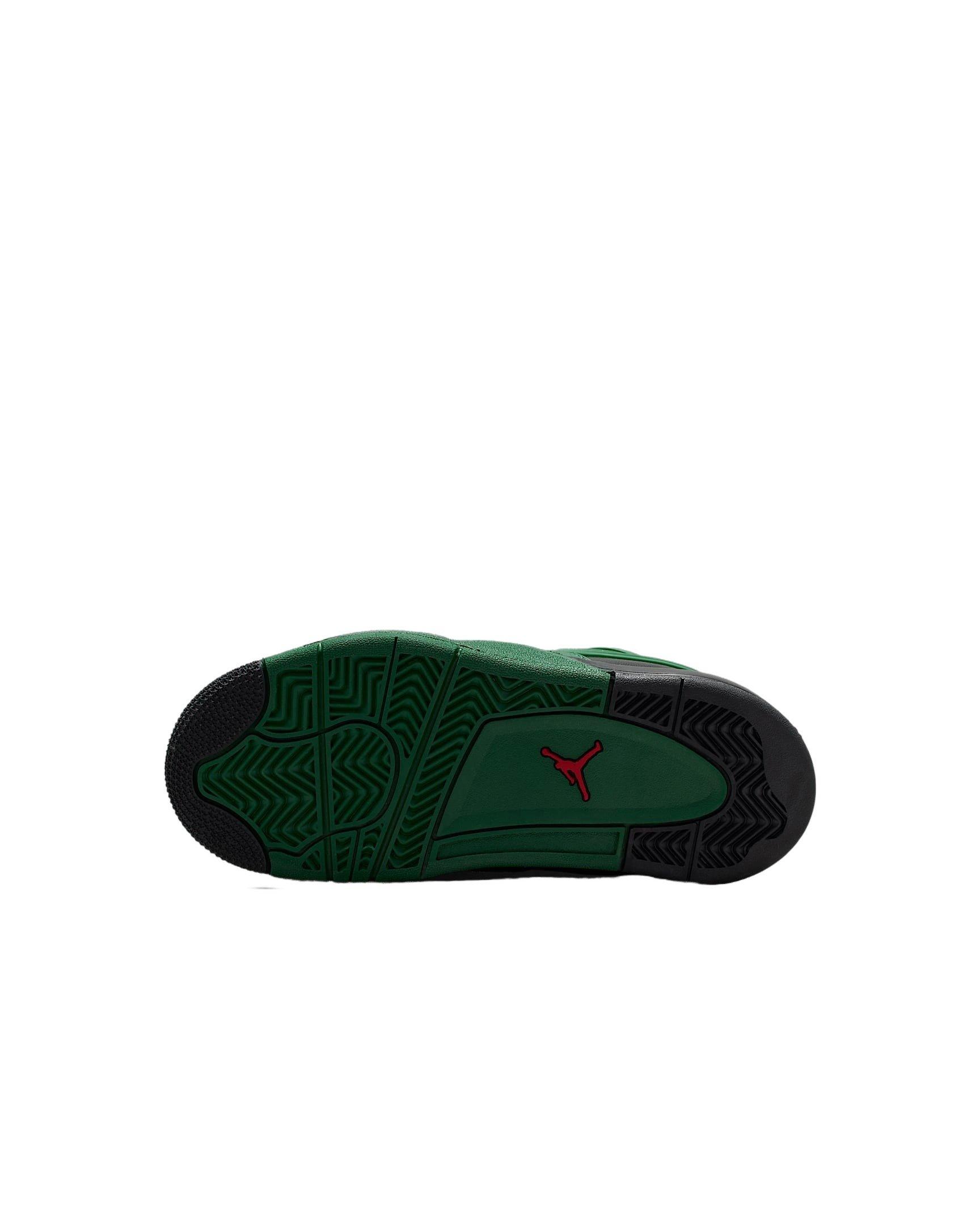 Jordan 4 RM Preschool Boys' "Black/Gorge Green/Varsity Red" Shoe