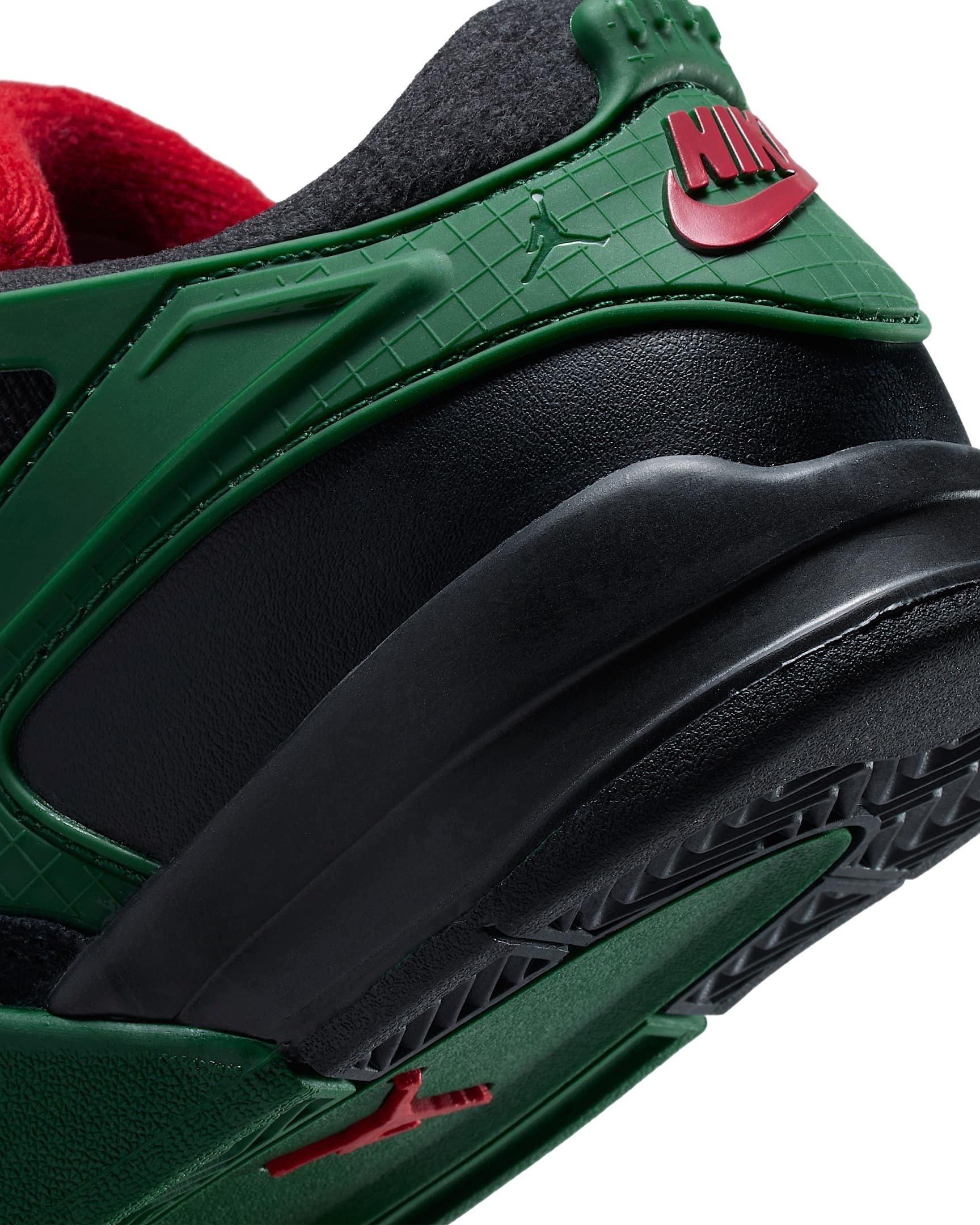 Jordan 4 RM Preschool Boys' "Black/Gorge Green/Varsity Red" Shoe