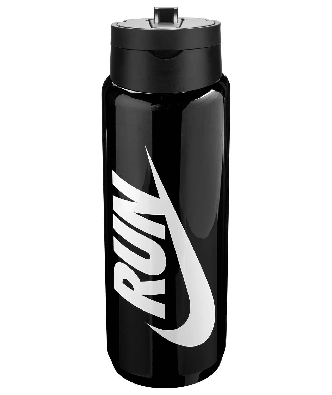 Nike Renew Recharge Graphic Straw Bottle - Black/White - BLACK/WHITE