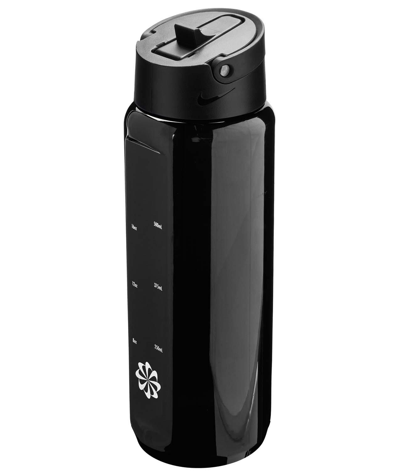 Nike Renew Recharge Graphic Straw Bottle - Black/White - BLACK/WHITE