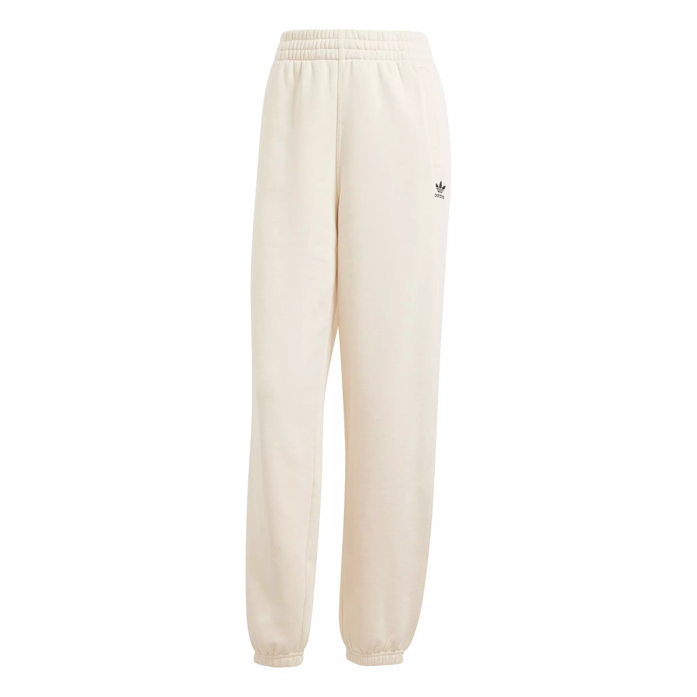 adidas Women's Originals Essentials Fleece Loose Joggers - White - WHITE