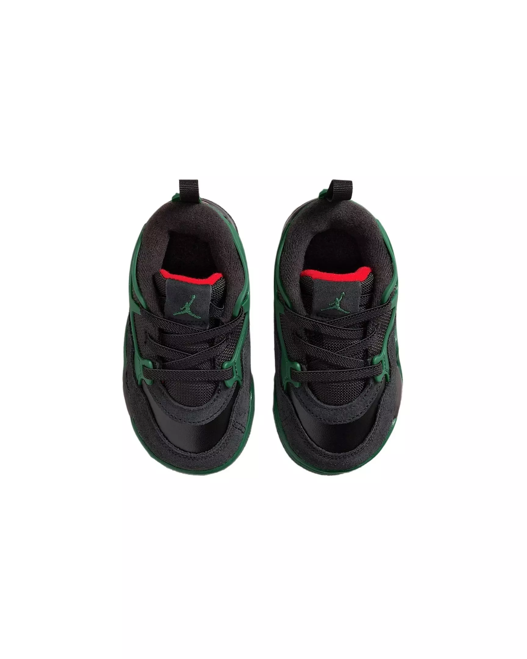 Jordan 4 RM "Black/Gorge Green/Varsity Red" Infant Boys' Shoe - BLACK/GREEN/RED