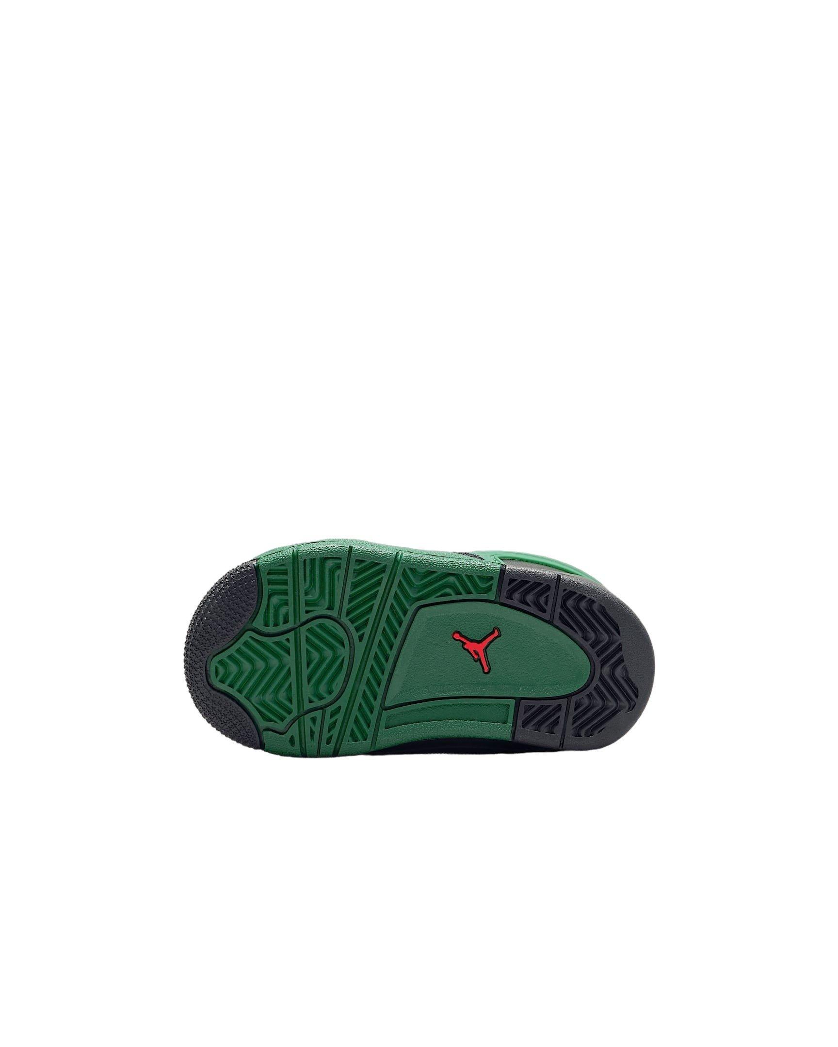 Jordan 4 RM Infant Boys' "Black/Gorge Green/Varsity Red" Shoe